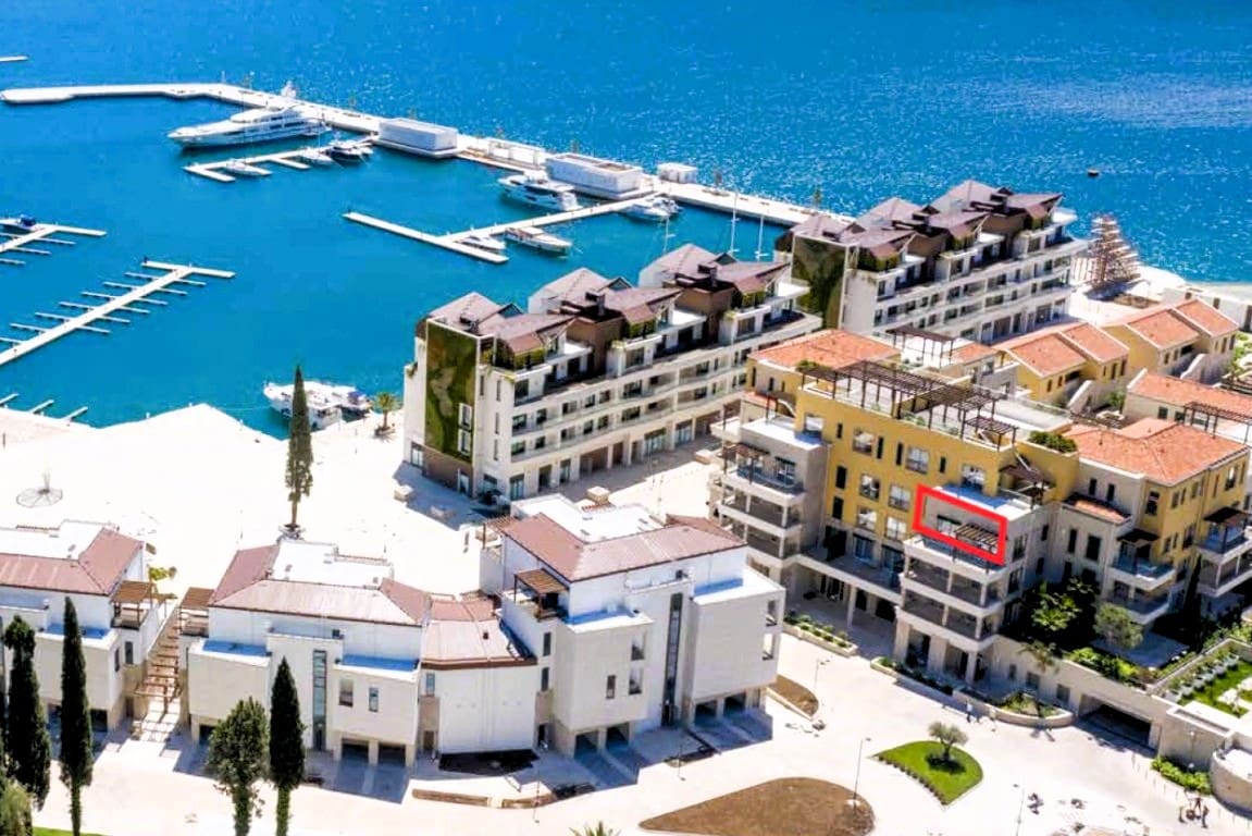 Apartment for Sale in Portonovi — 4th Floor, 87.7 m², Chenot Espace SPA & One&Only Access, Montenegro – MREMB-21