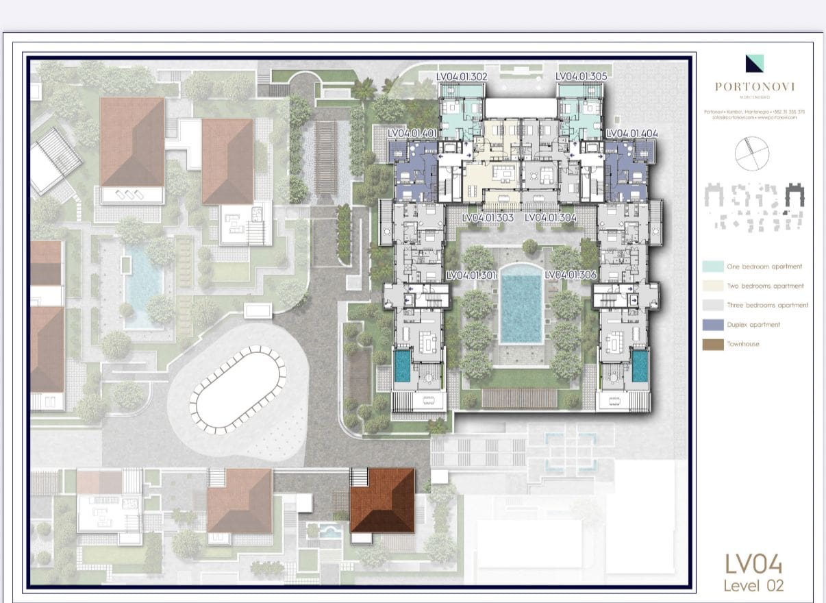 2 Bedroom Apartment for Sale in Portonovi — 171.6 m², Sea View, One&Only Resort, Montenegro – MREMB-22