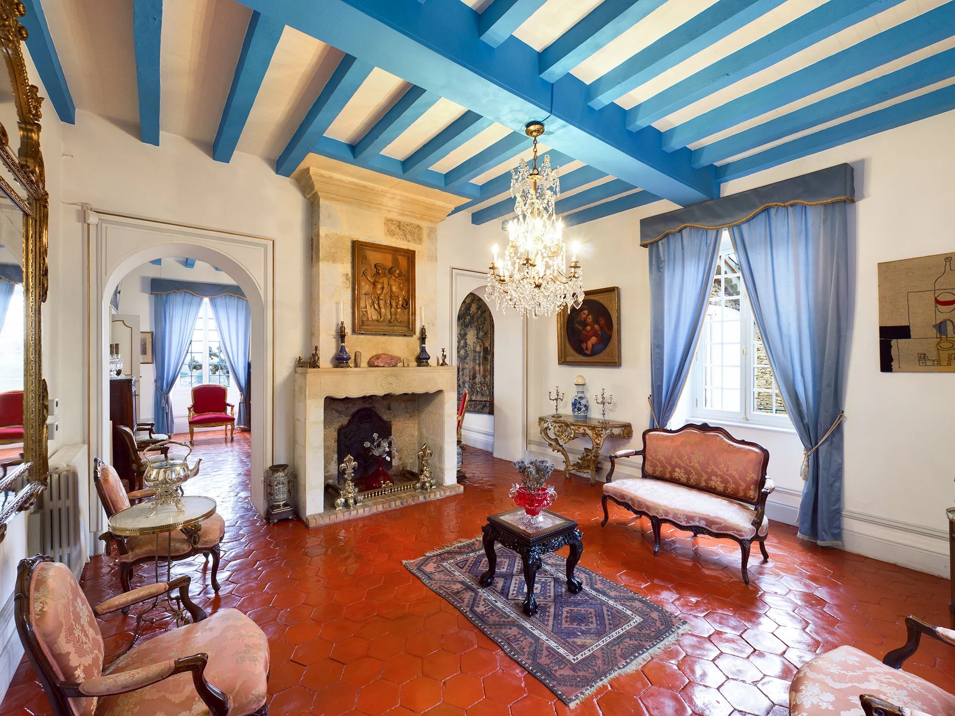 Beautiful small chateau and its estate overlooking the Lot valley, Aquitaine – France – BVI66582