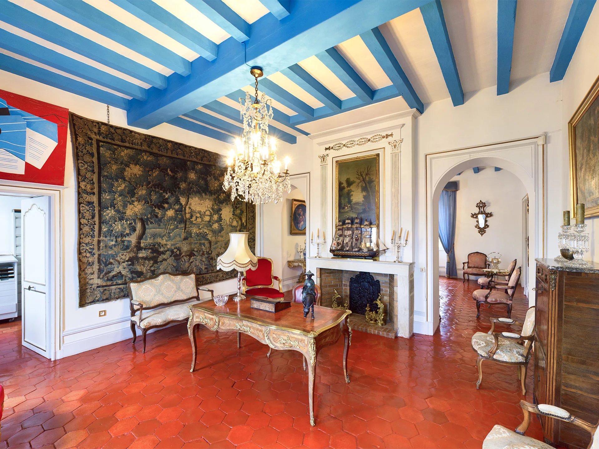 Beautiful small chateau and its estate overlooking the Lot valley, Aquitaine – France – BVI66582