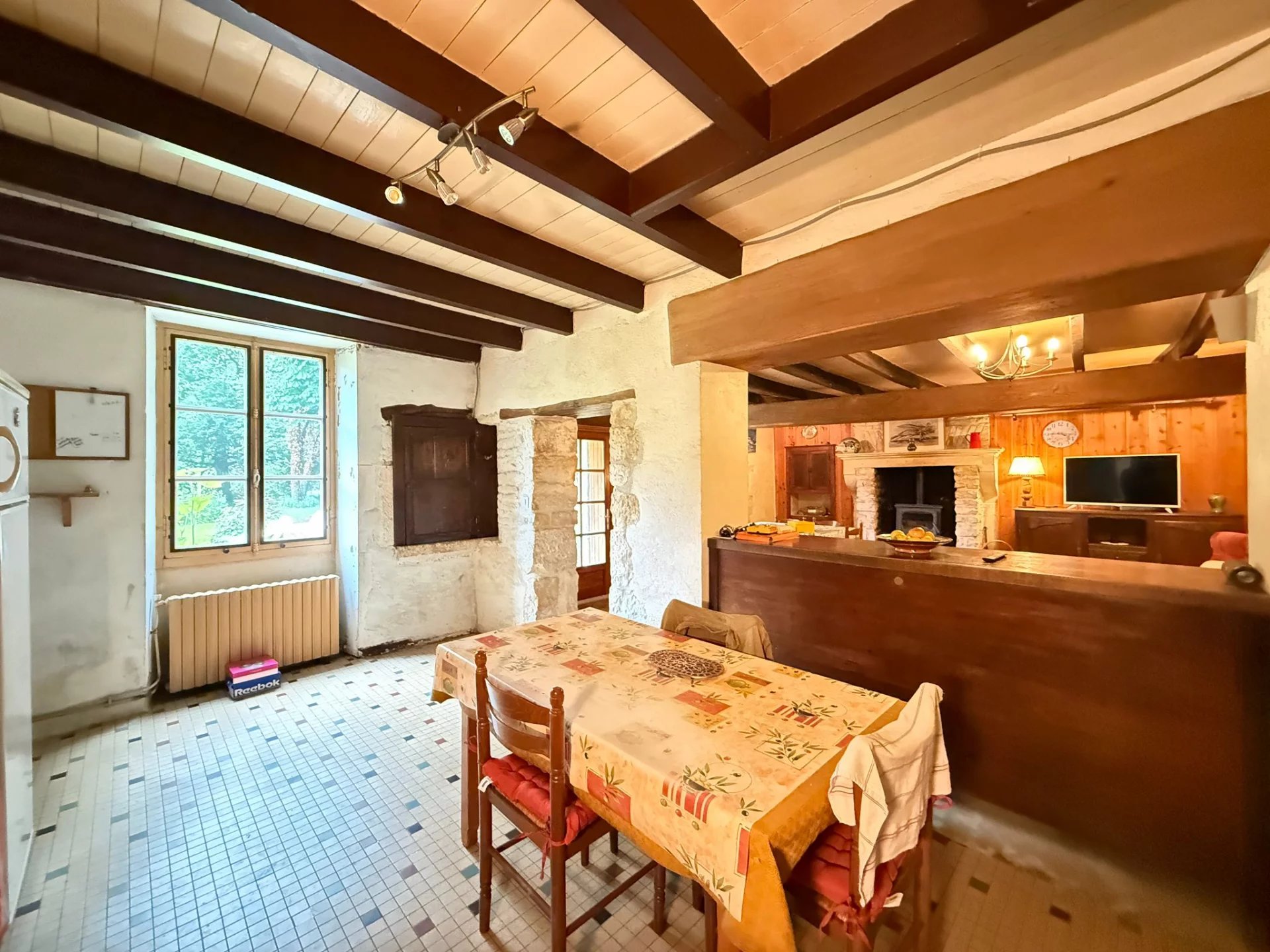 Beautiful 4-Bedroom Stone Property in a Tranquil Neighbourhood, Poitou-Charentes – France – BVI81013