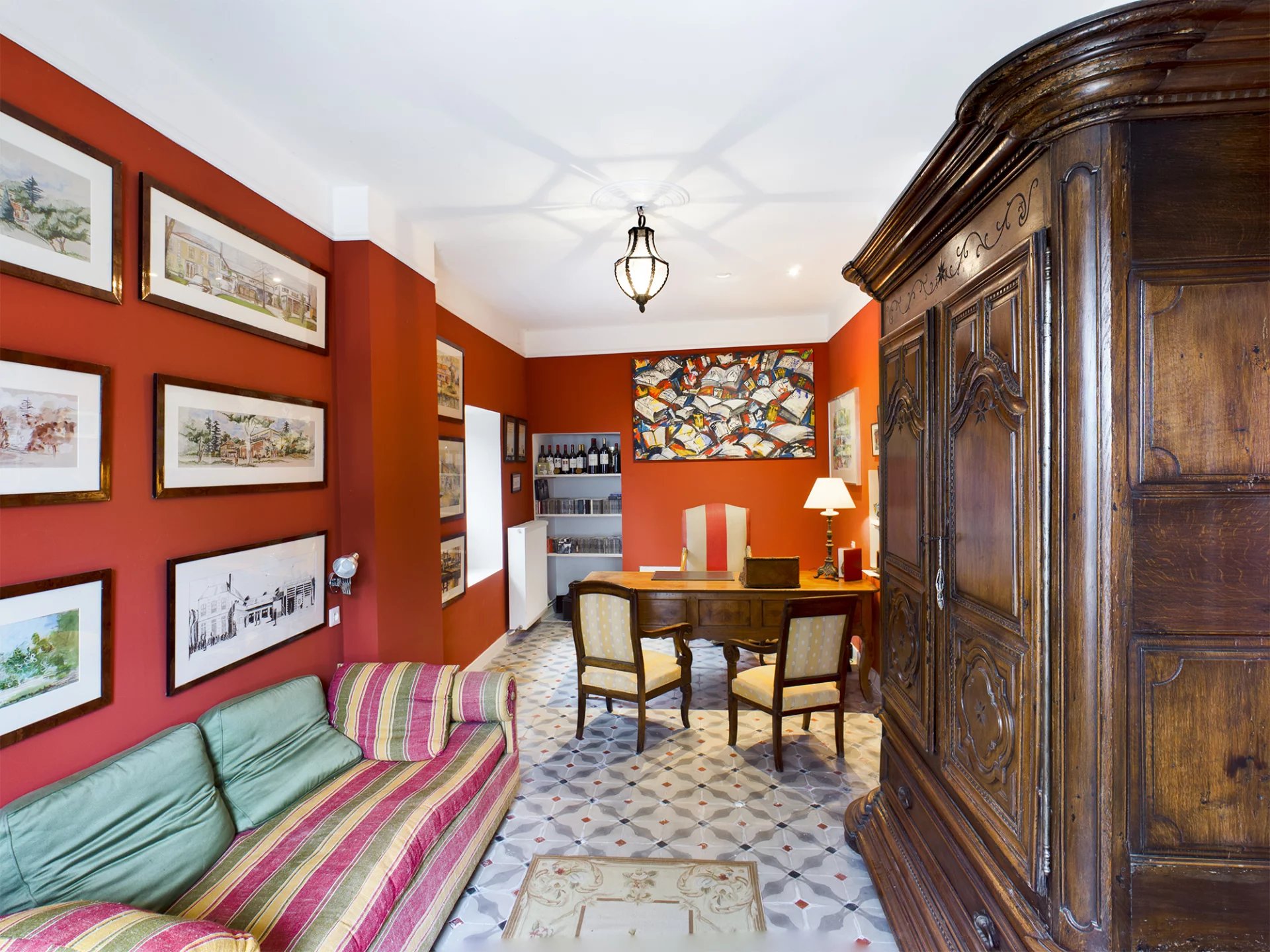 Superb manor house surrounded by a terraced garden close to the Lot, Aquitaine – France – BVI61108