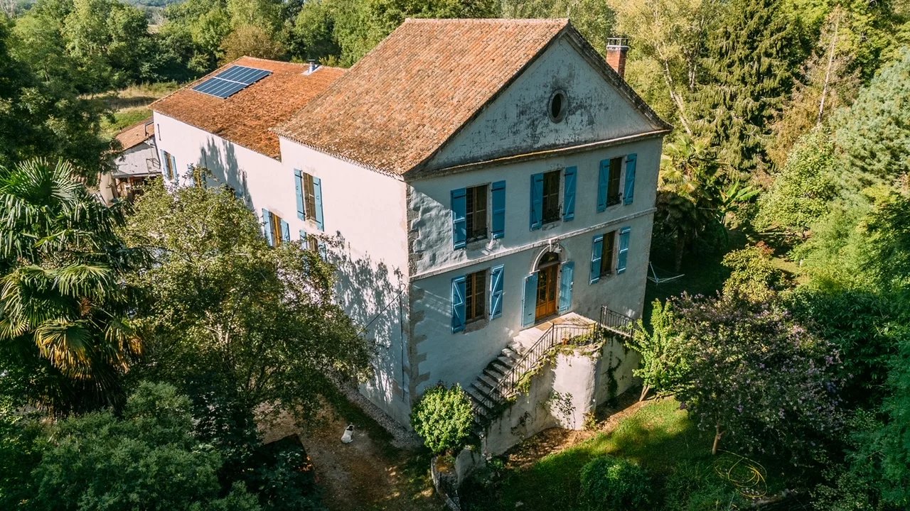 18th C 5 bed mill with separate cottage and park land, Aquitaine – France – BVI67970