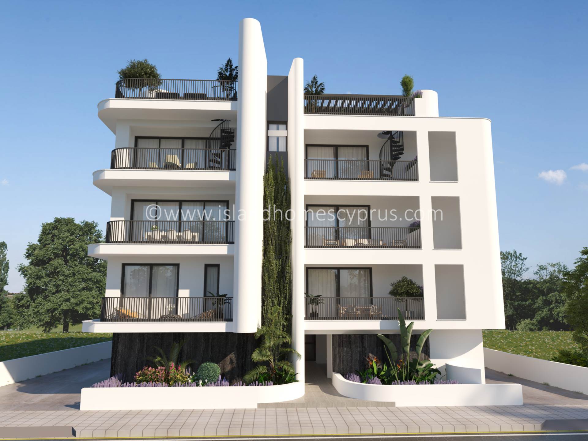 2 bedroom Apartment in Deryneia, Famagusta, Cyprus – RwD106