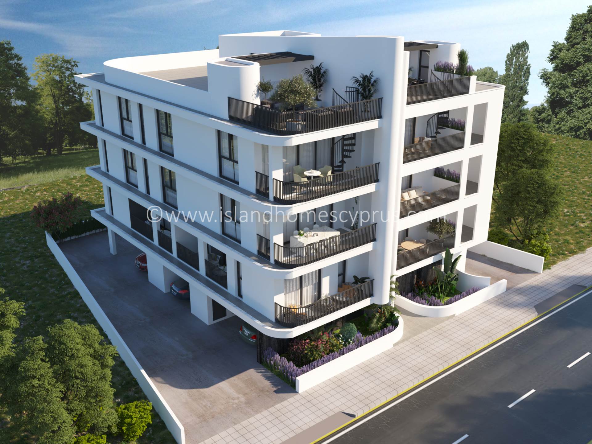 2 bedroom Apartment in Deryneia, Famagusta, Cyprus – RwD106