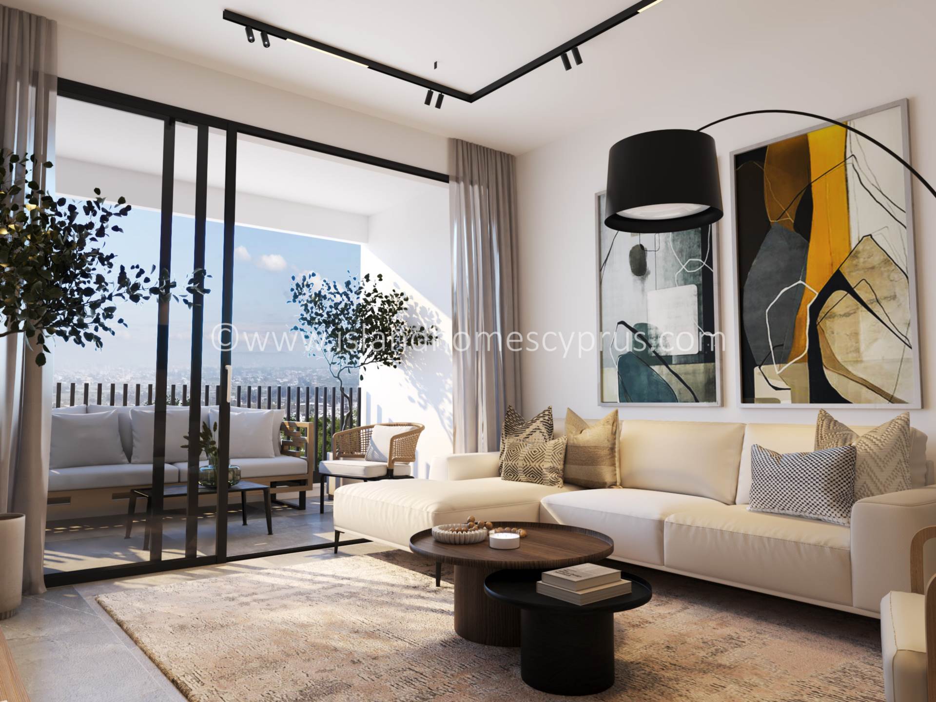 2 bedroom Apartment in Deryneia, Famagusta, Cyprus – RwD106