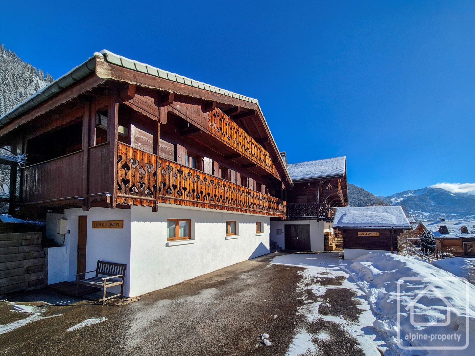 A Unique Opportunity To Acquire Two Chalets In A Sought After Location With Far Reaching Views. – CHALETDRAGON