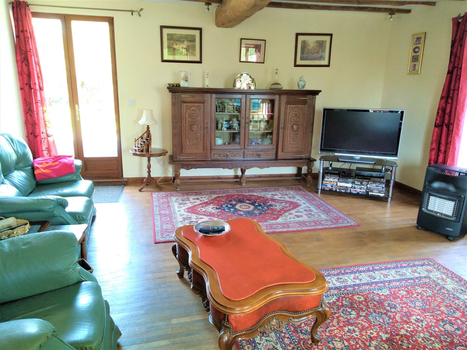 Detached Spacious 4-Bedroom Stone Home with Garden, Pool & Countryside Views, Poitou-Charentes – France – BVI71211