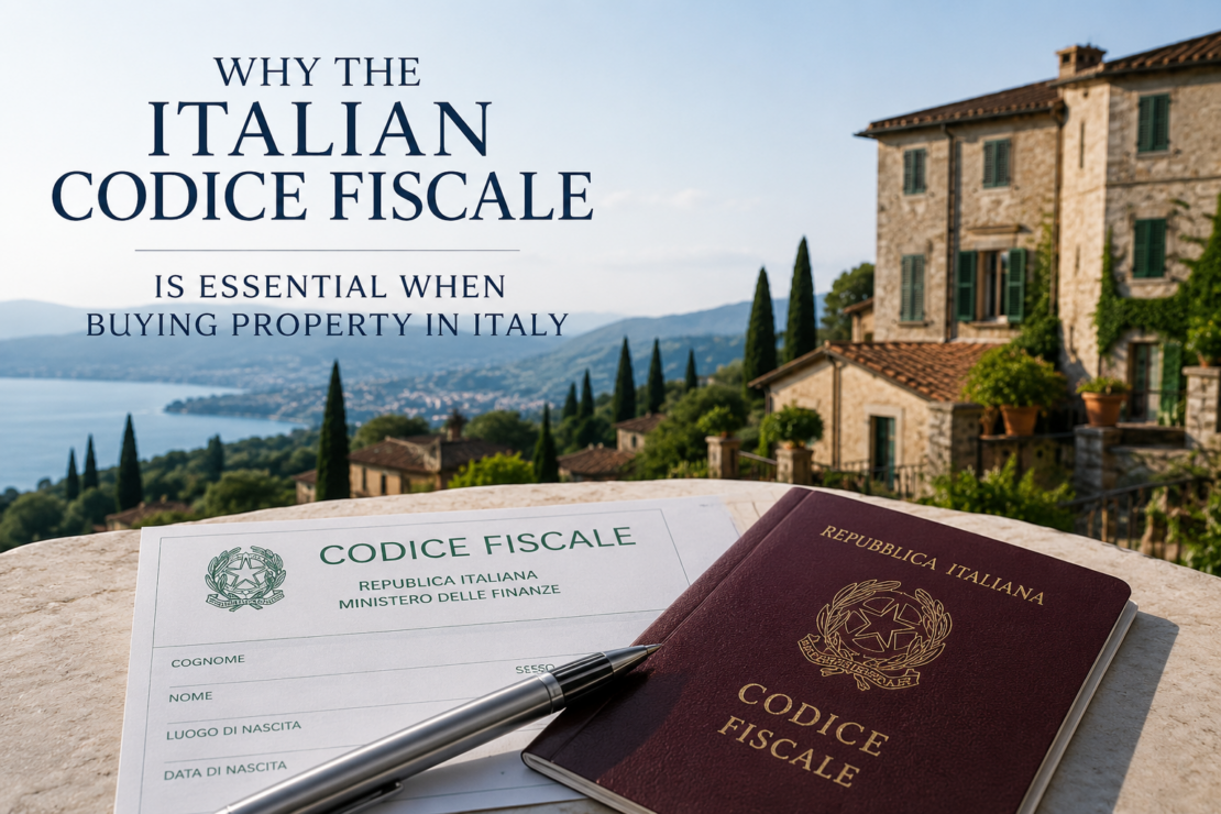 Why the Italian Codice Fiscale Is Essential When Buying Property in Italy