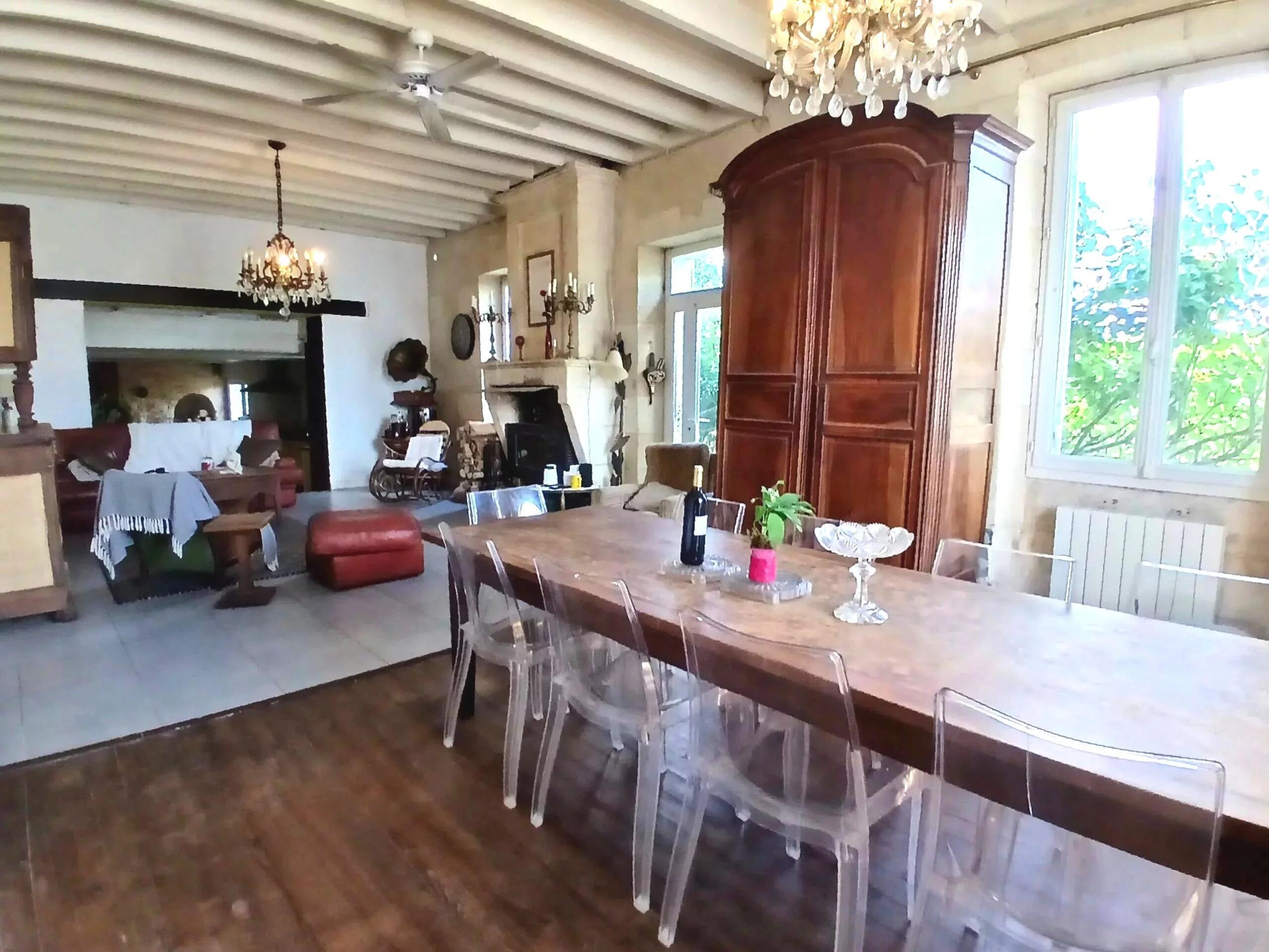 8 bedroom stone house, 3 guest houses, swimming pool and income potential, Aquitaine – France – BVI84791