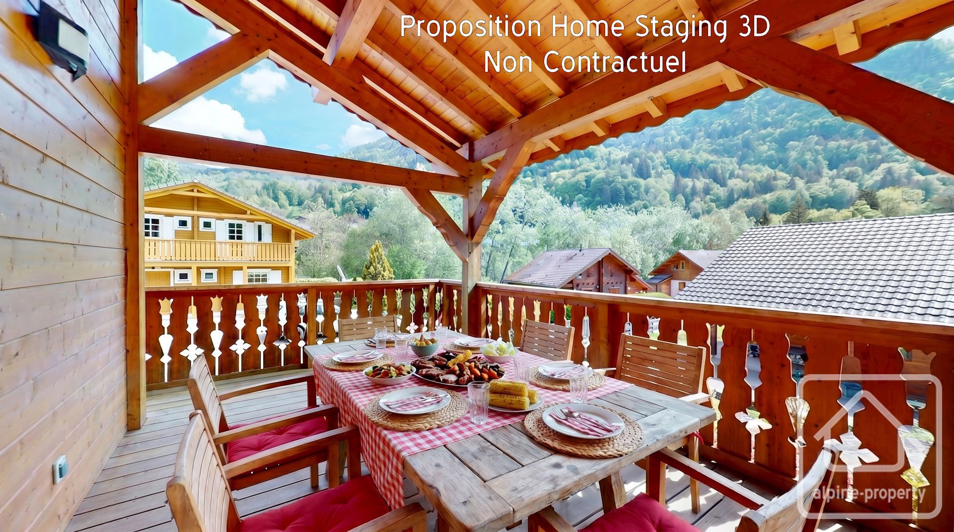 Superb Family Chalet With Large Sunny Garden, In A Quiet Location And Within Walking Distance To The Centre Of St Jean D’Aulps – DRANSE