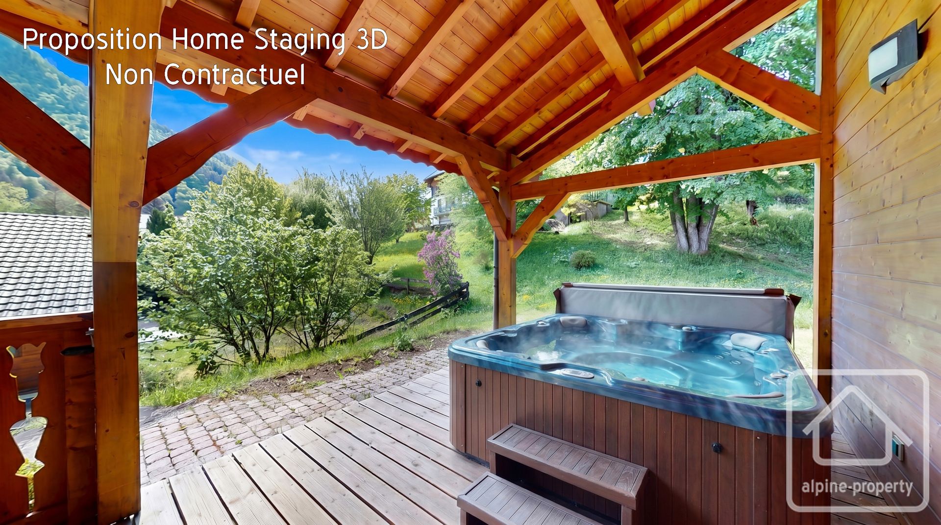 Superb Family Chalet With Large Sunny Garden, In A Quiet Location And Within Walking Distance To The Centre Of St Jean D’Aulps – DRANSE