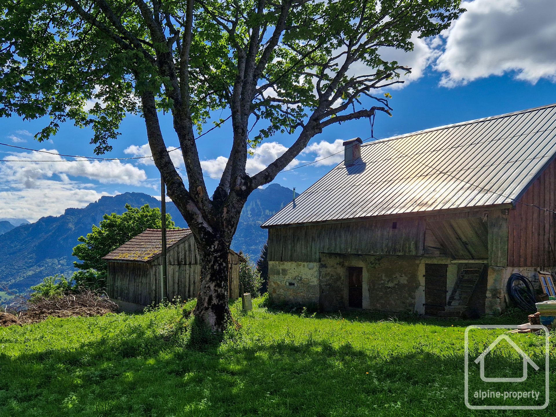 Traditional Savoyard Farmhouse With Approved Planning Permission, Set In A Peaceful Mountain Hamlet With Breathtaking Panoramic Views. – TATE