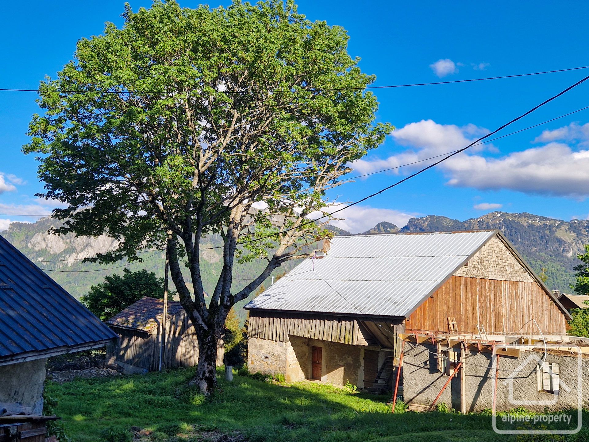 Traditional Savoyard Farmhouse With Approved Planning Permission, Set In A Peaceful Mountain Hamlet With Breathtaking Panoramic Views. – TATE