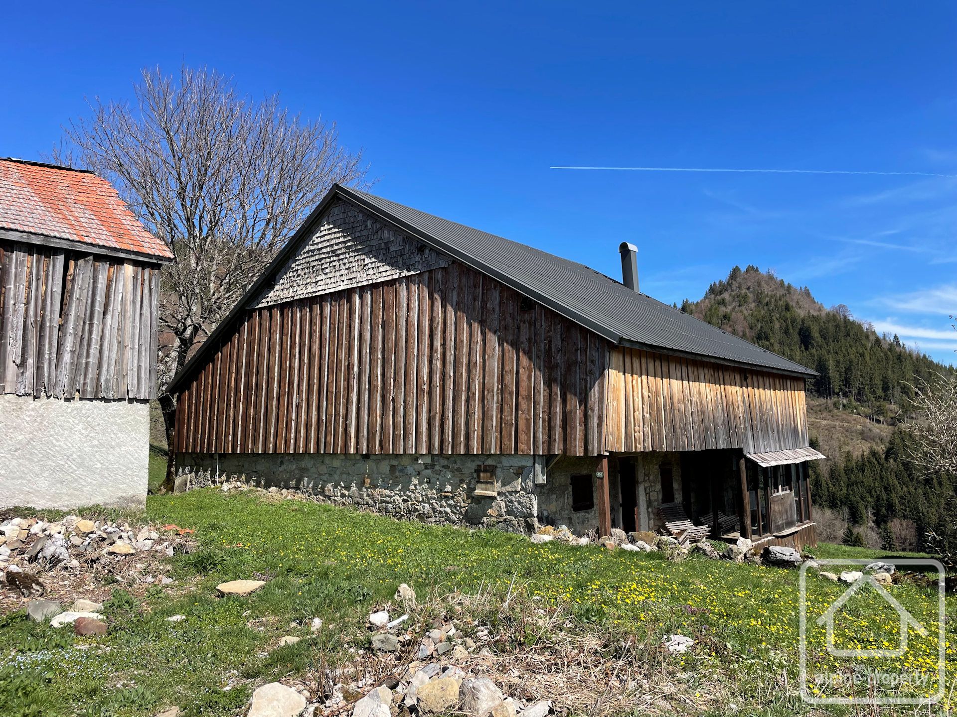 Traditional Savoyard Farmhouse With Approved Planning Permission, Set In A Peaceful Mountain Hamlet With Breathtaking Panoramic Views. – TATE