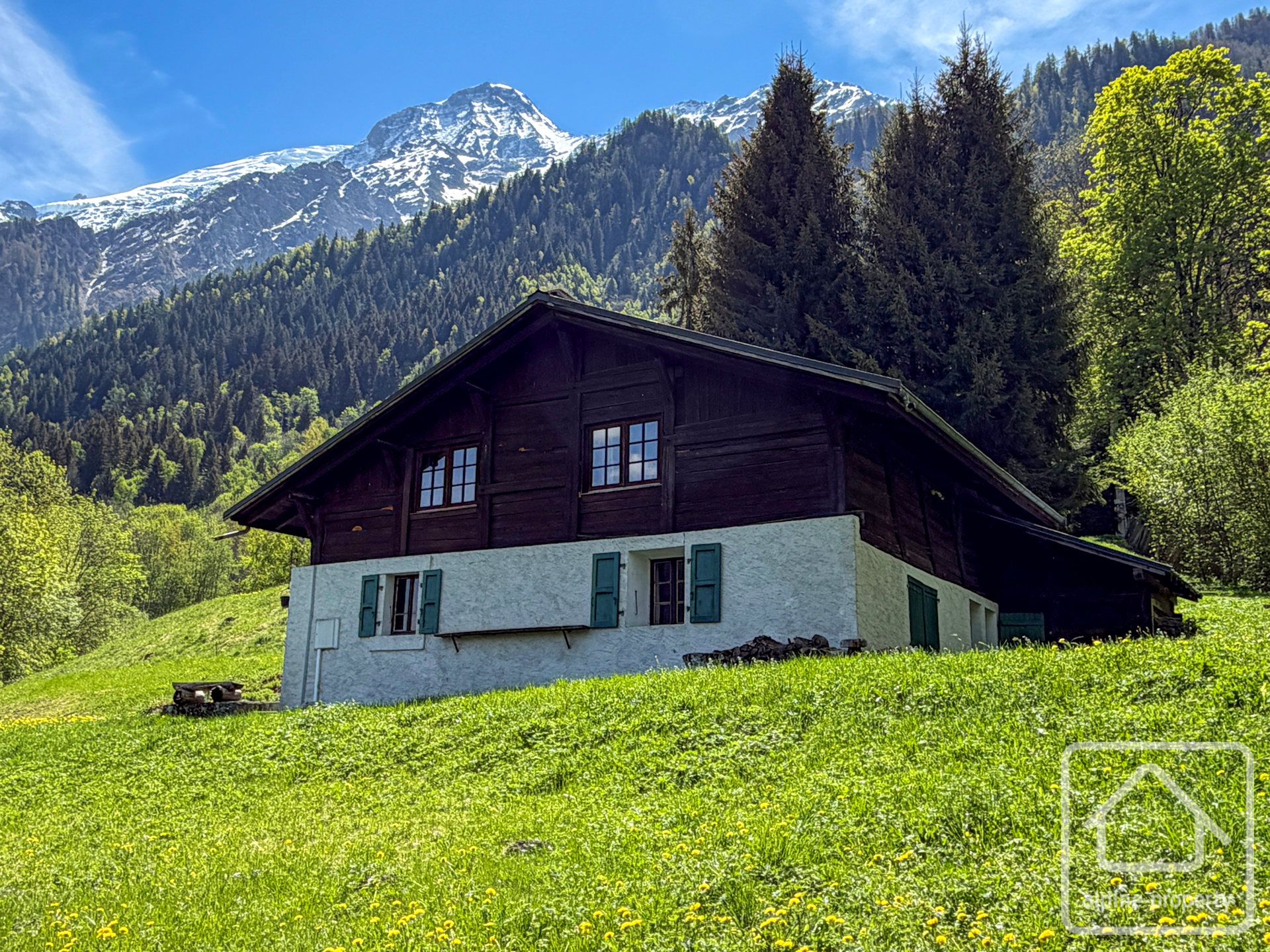 Detached 4 Bedroom Farmhouse On Large Land Plot In Calm Setting, Double Garage, Private Parking, Mont Blanc Views, 1 Hour From Geneva – CHAVAUX