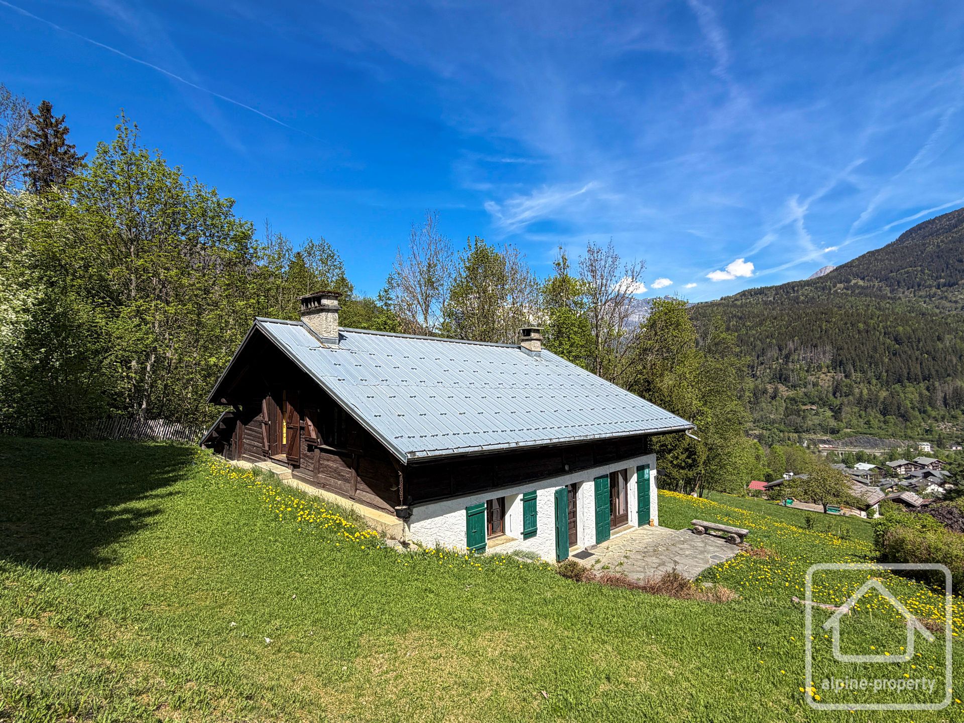 Detached 4 Bedroom Farmhouse On Large Land Plot In Calm Setting, Double Garage, Private Parking, Mont Blanc Views, 1 Hour From Geneva – CHAVAUX