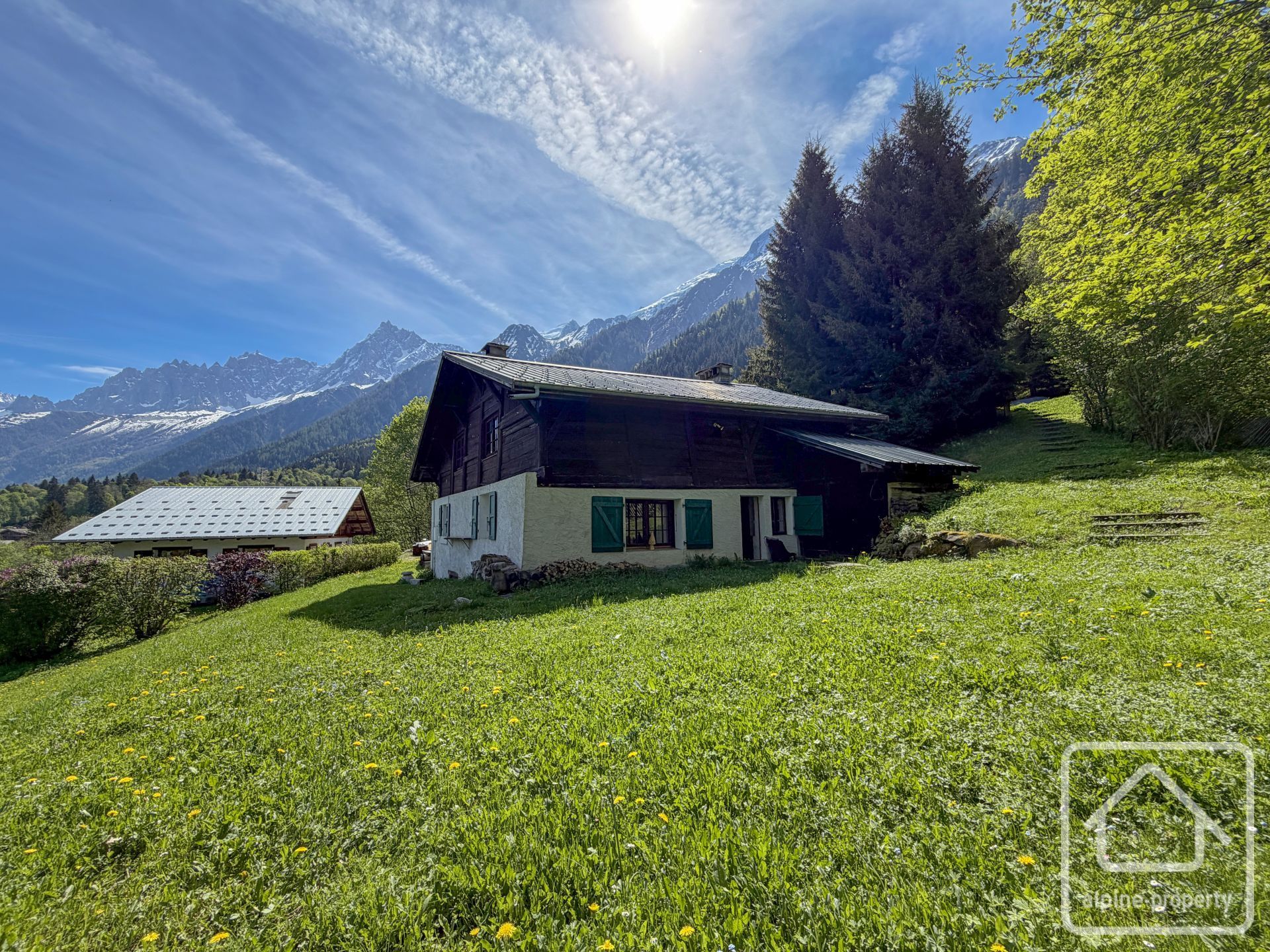 Detached 4 Bedroom Farmhouse On Large Land Plot In Calm Setting, Double Garage, Private Parking, Mont Blanc Views, 1 Hour From Geneva – CHAVAUX