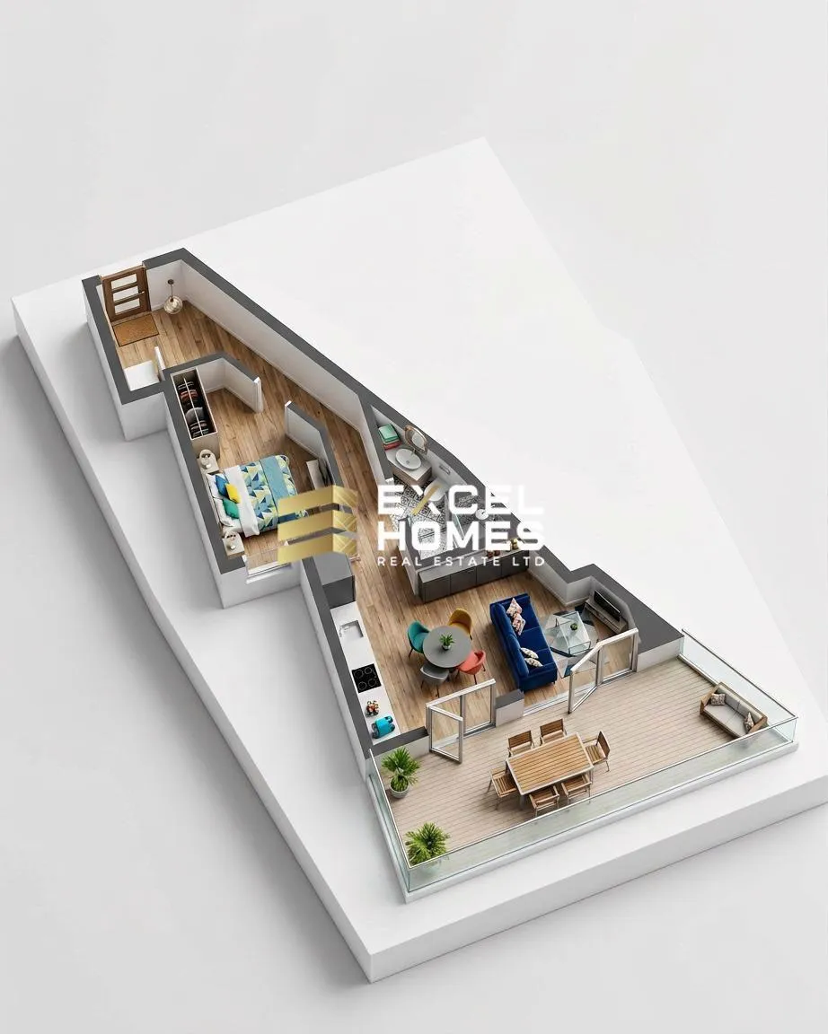 1 bedroom Penthouse in Santa Venera, Malta – 68353