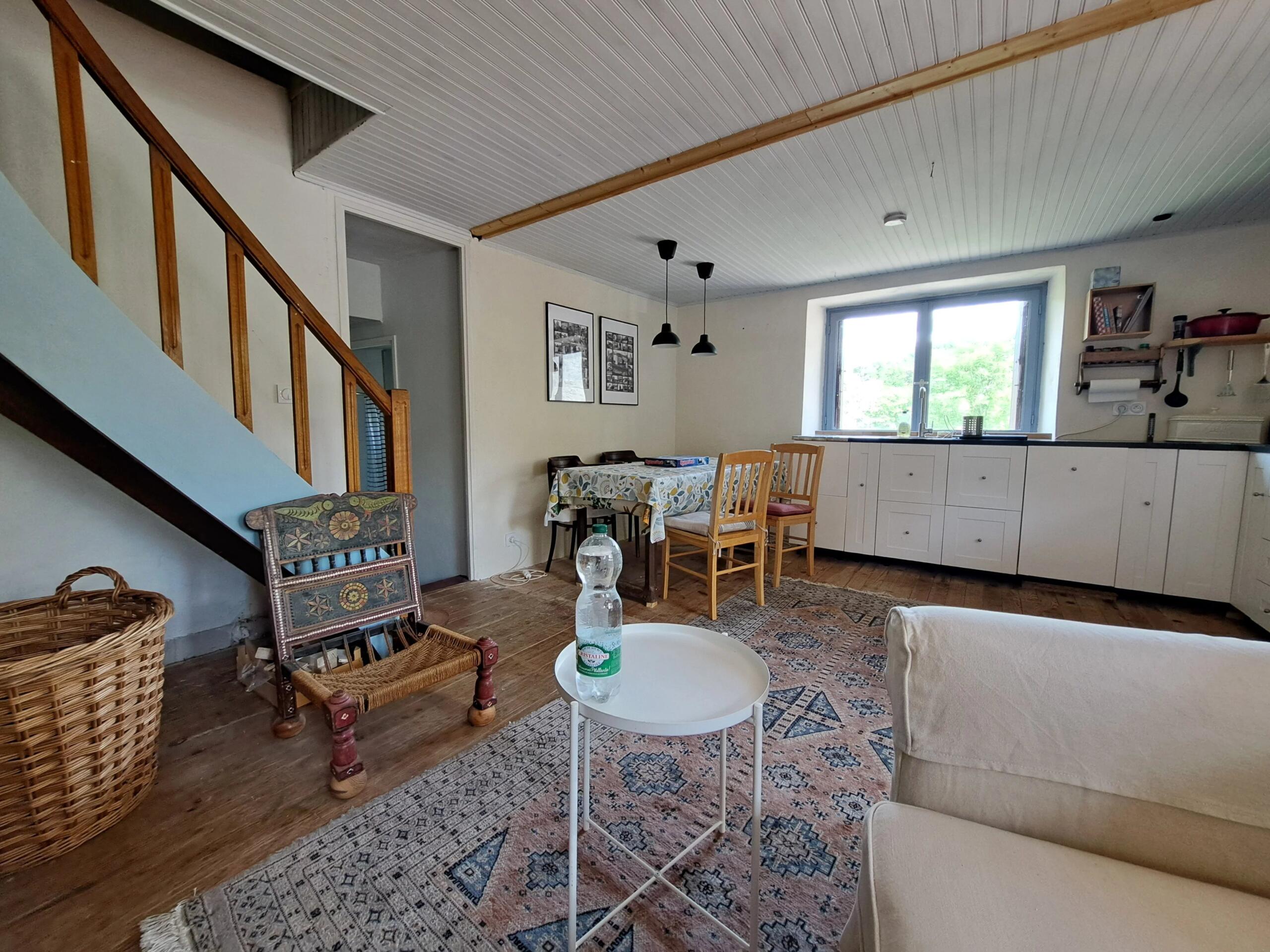 Delightful, 2 bedroomed, semi-detached property in a charming village, 30 minutes from Cahors, Midi-Pyrénées – France – BVI83853