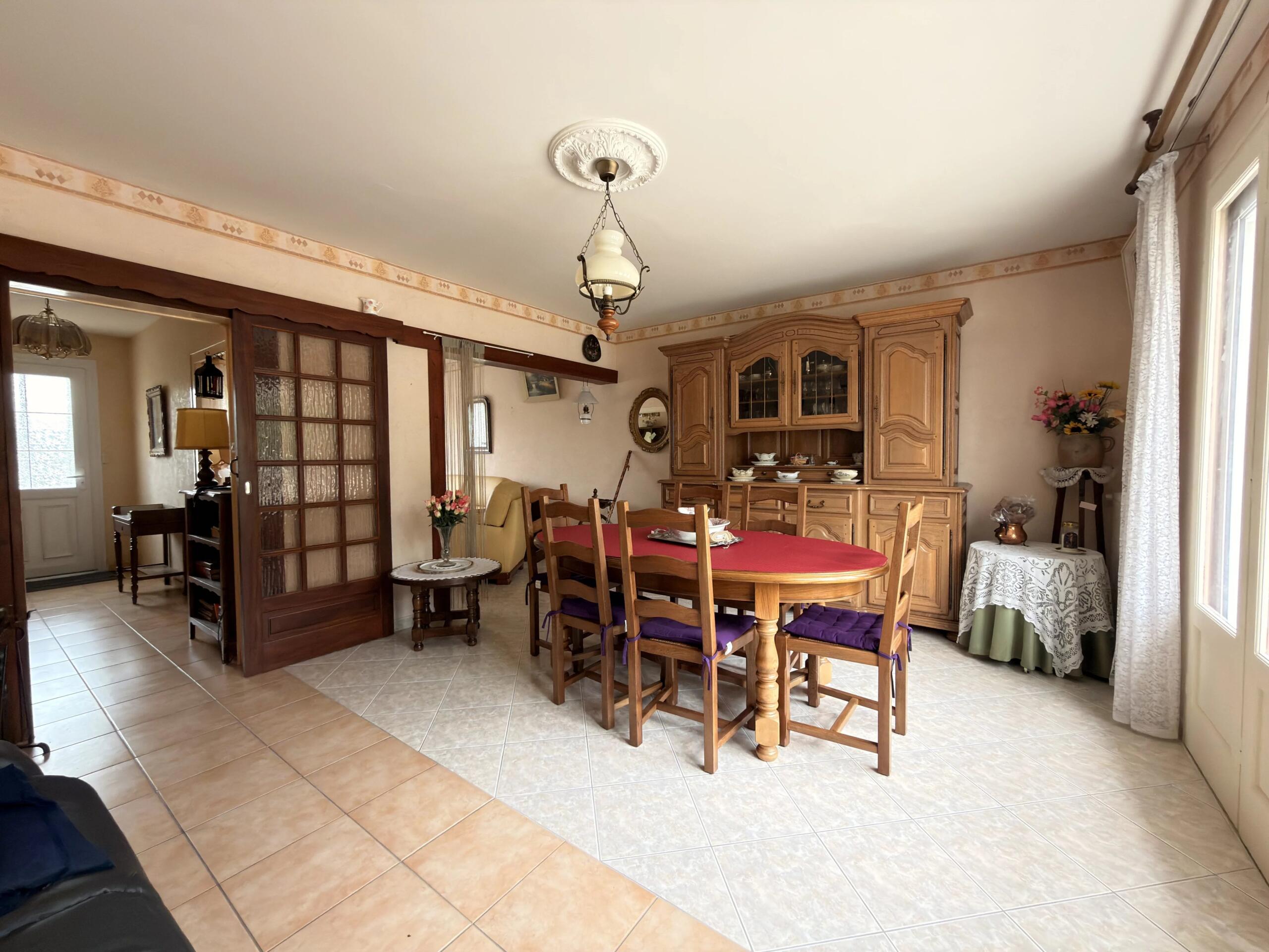 Spacious Townhouse with Garden, Balcony and Large Garage – Central Ruffec, Poitou-Charentes – France – BVI85652