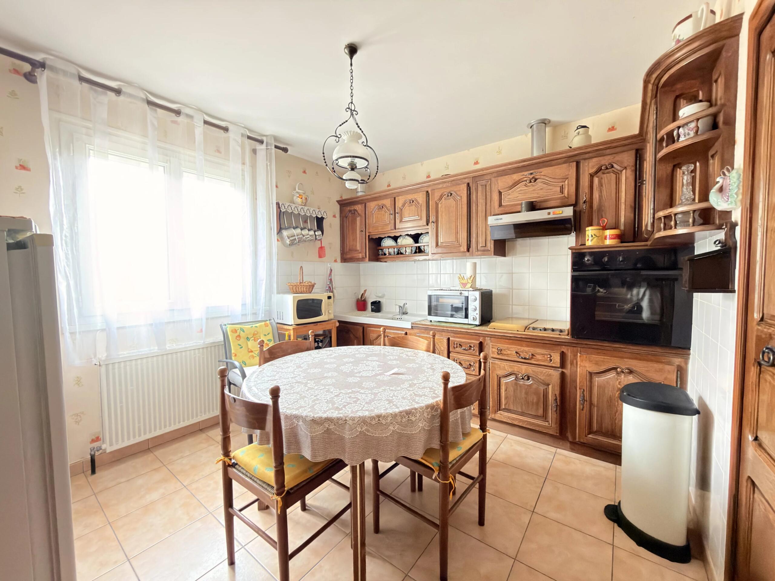 Spacious Townhouse with Garden, Balcony and Large Garage – Central Ruffec, Poitou-Charentes – France – BVI85652