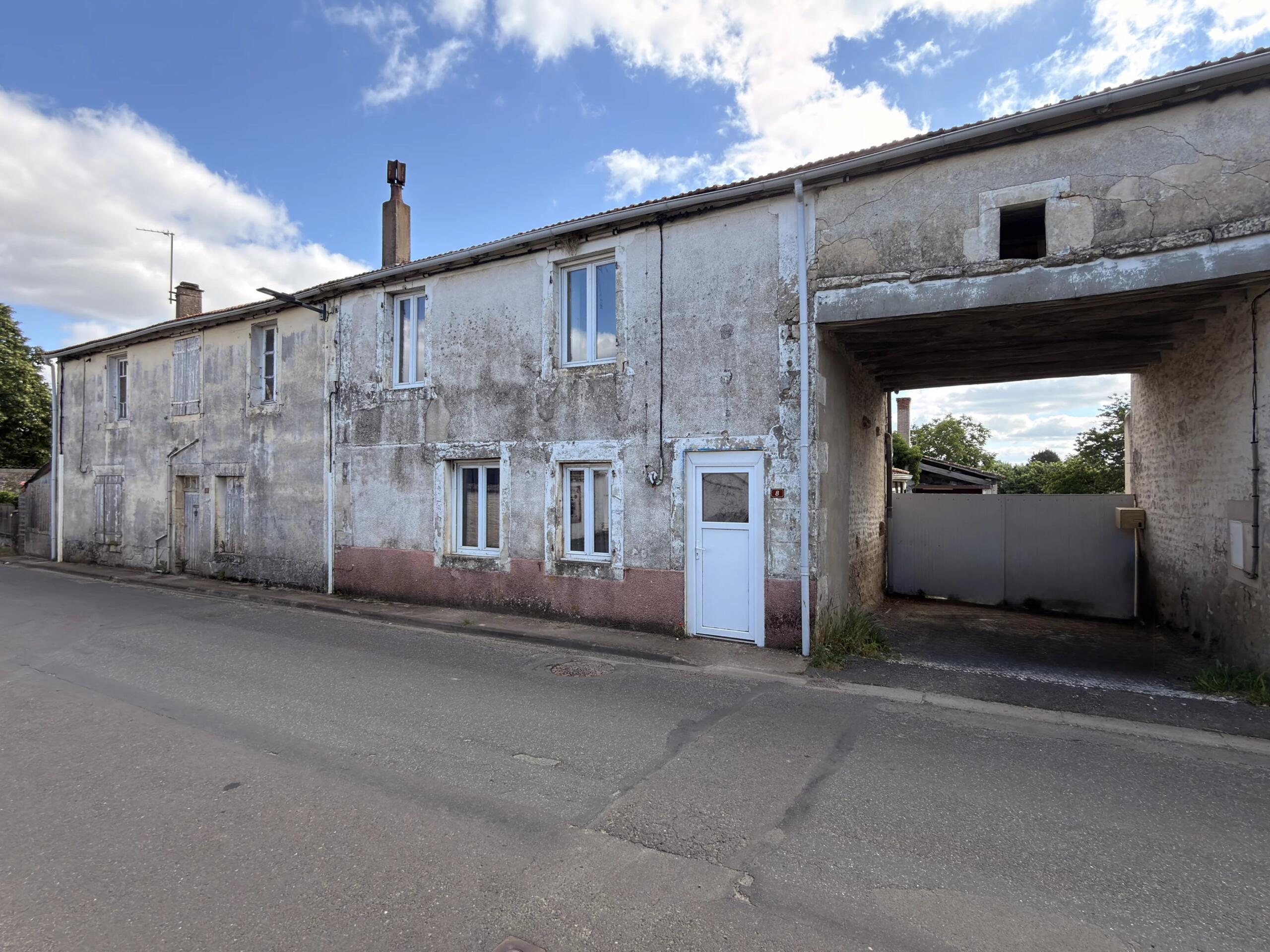 Two Properties for the Price of One – Great Investment Opportunity with Outbuildings and Large Garden, Poitou-Charentes – France – BVI85158