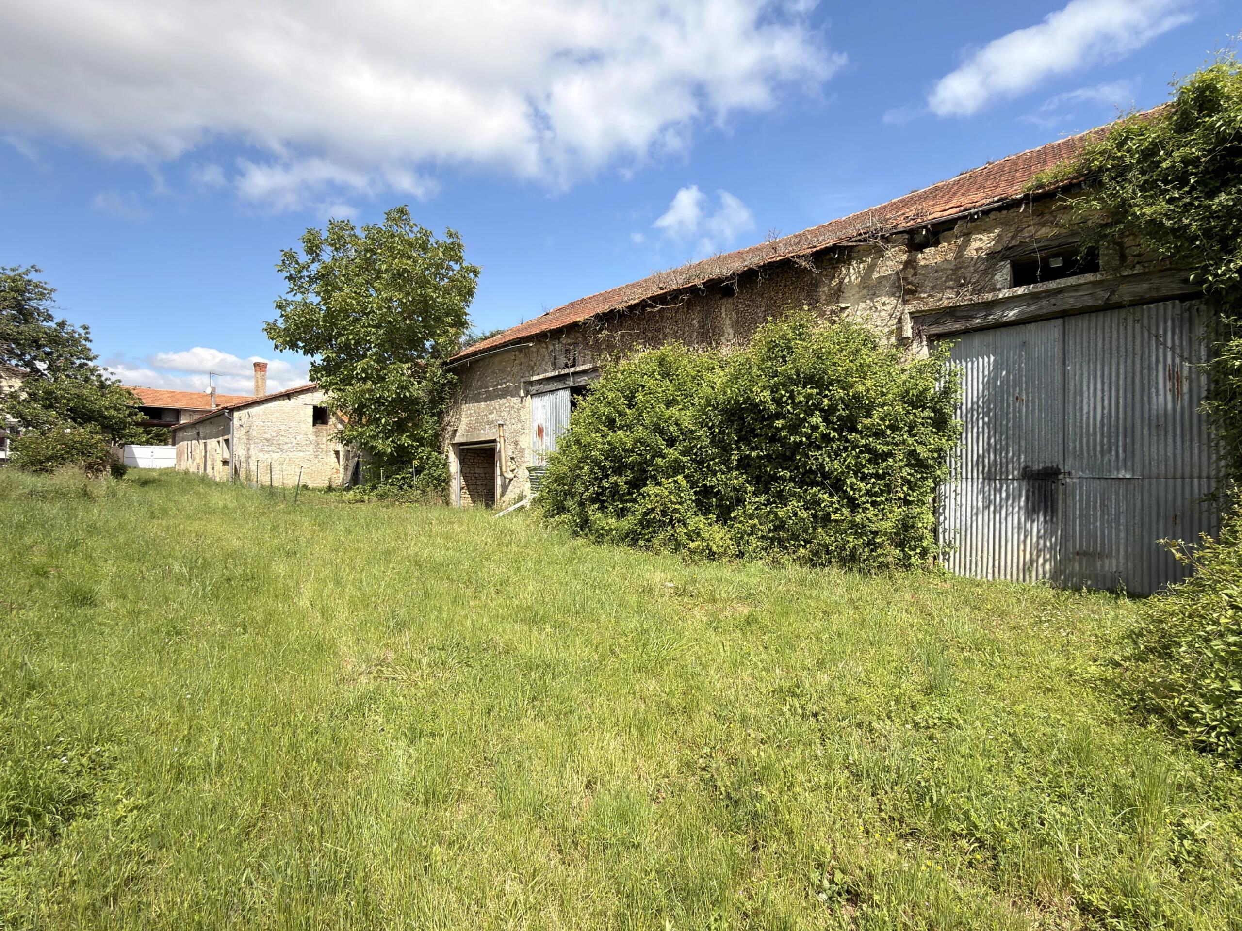 Two Properties for the Price of One – Great Investment Opportunity with Outbuildings and Large Garden, Poitou-Charentes – France – BVI85158