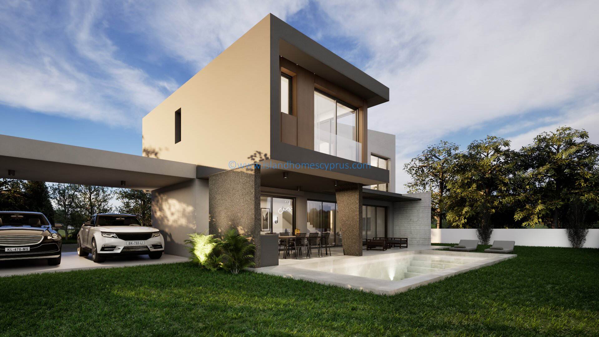 4 bedroom Villa in Kapparis, Famagusta, Cyprus – PtK101dp