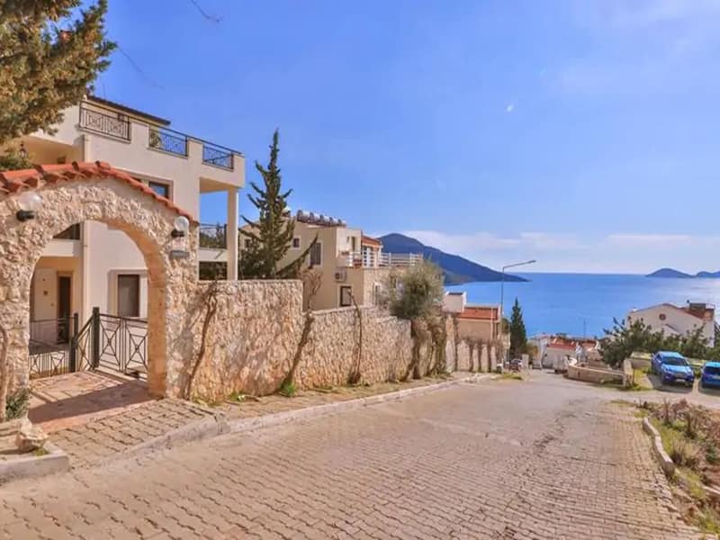Quaint two bedroom sea view Apartment in Kalkan – TC1992