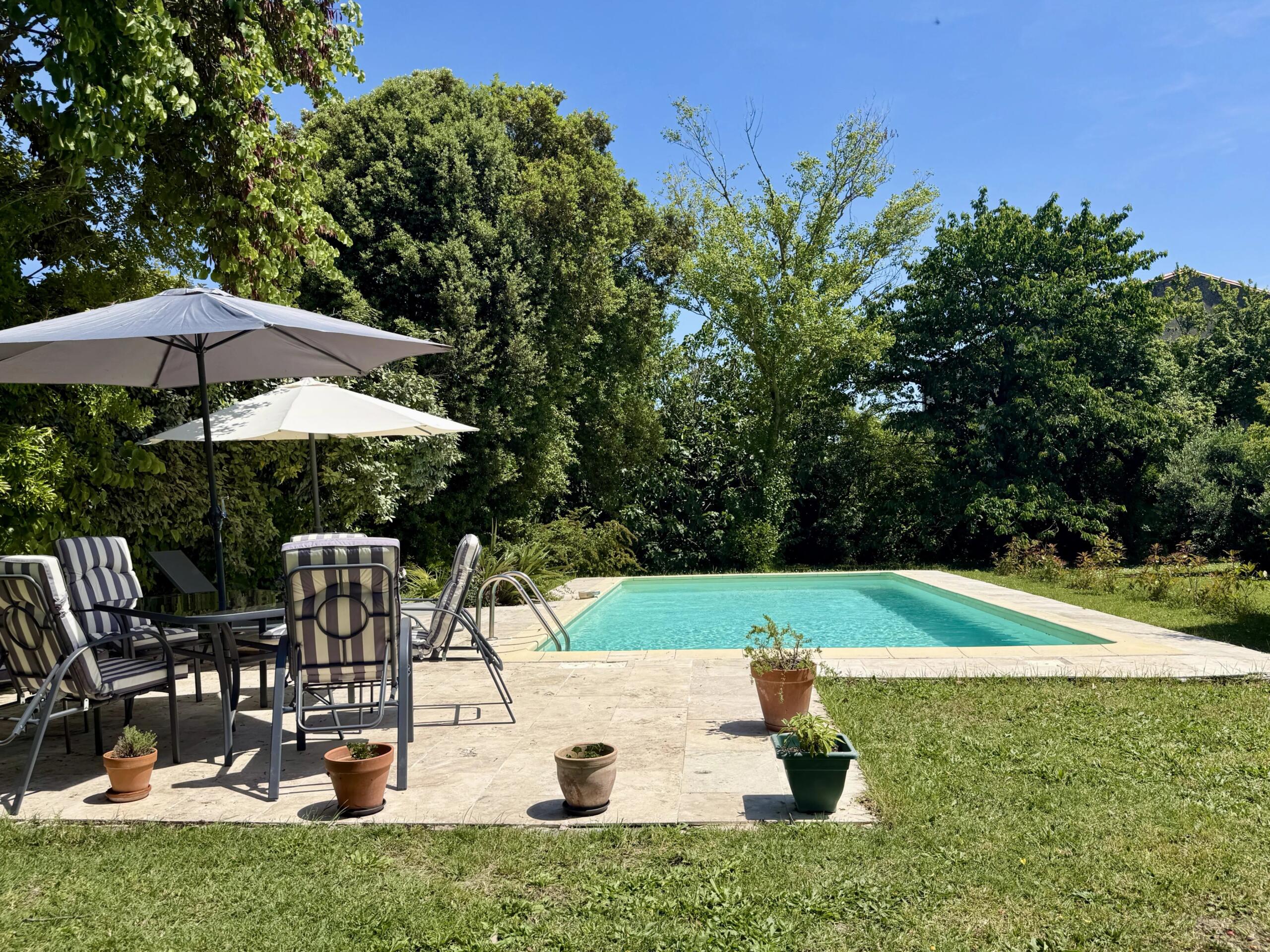 Character property with pool and gated, walled garden, Languedoc-Roussillon – France – BVI85489