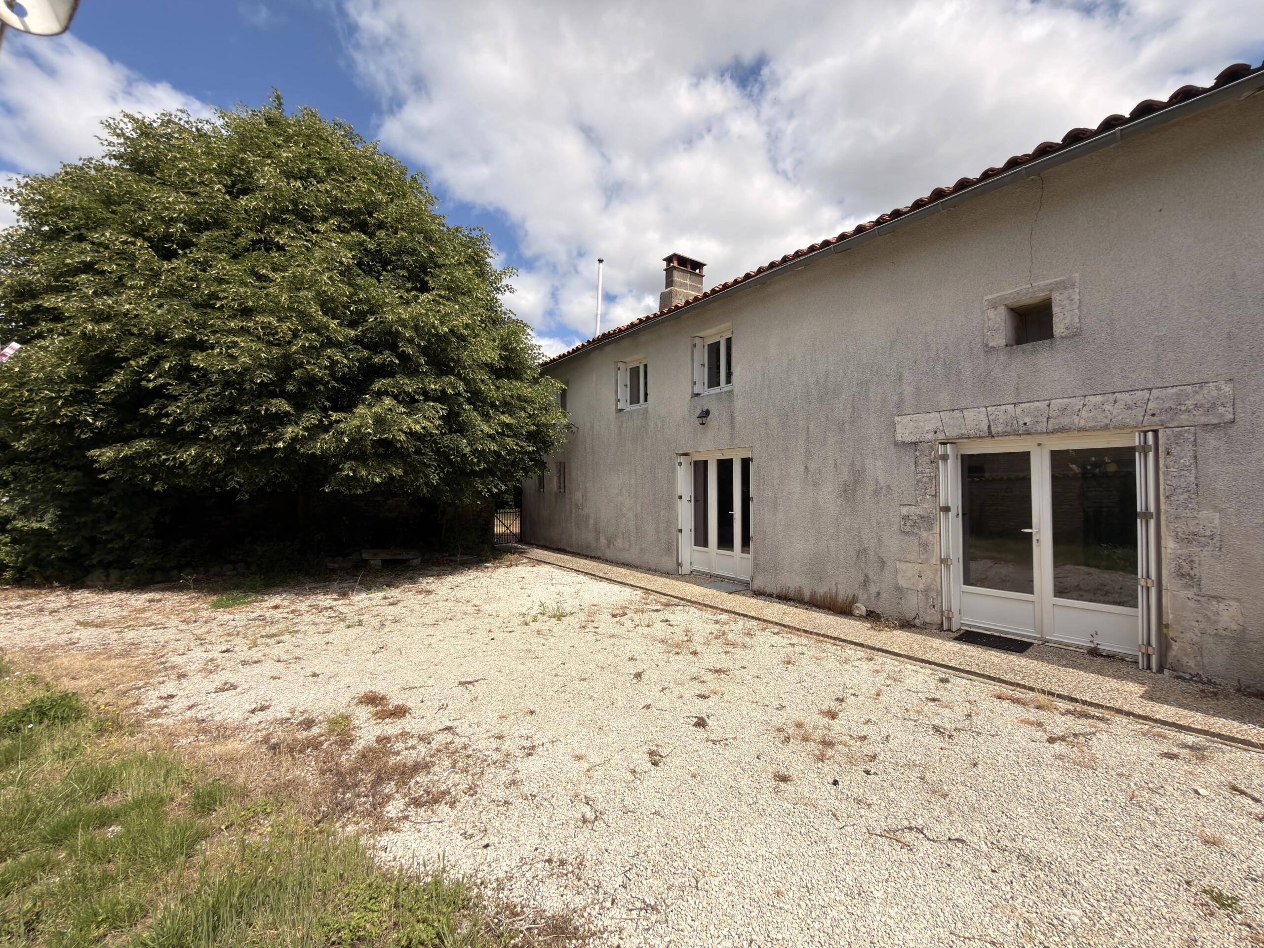Charming Village House with Barn, Garden and Outbuildings – Close to Ruffec, Poitou-Charentes – France – BVI85682