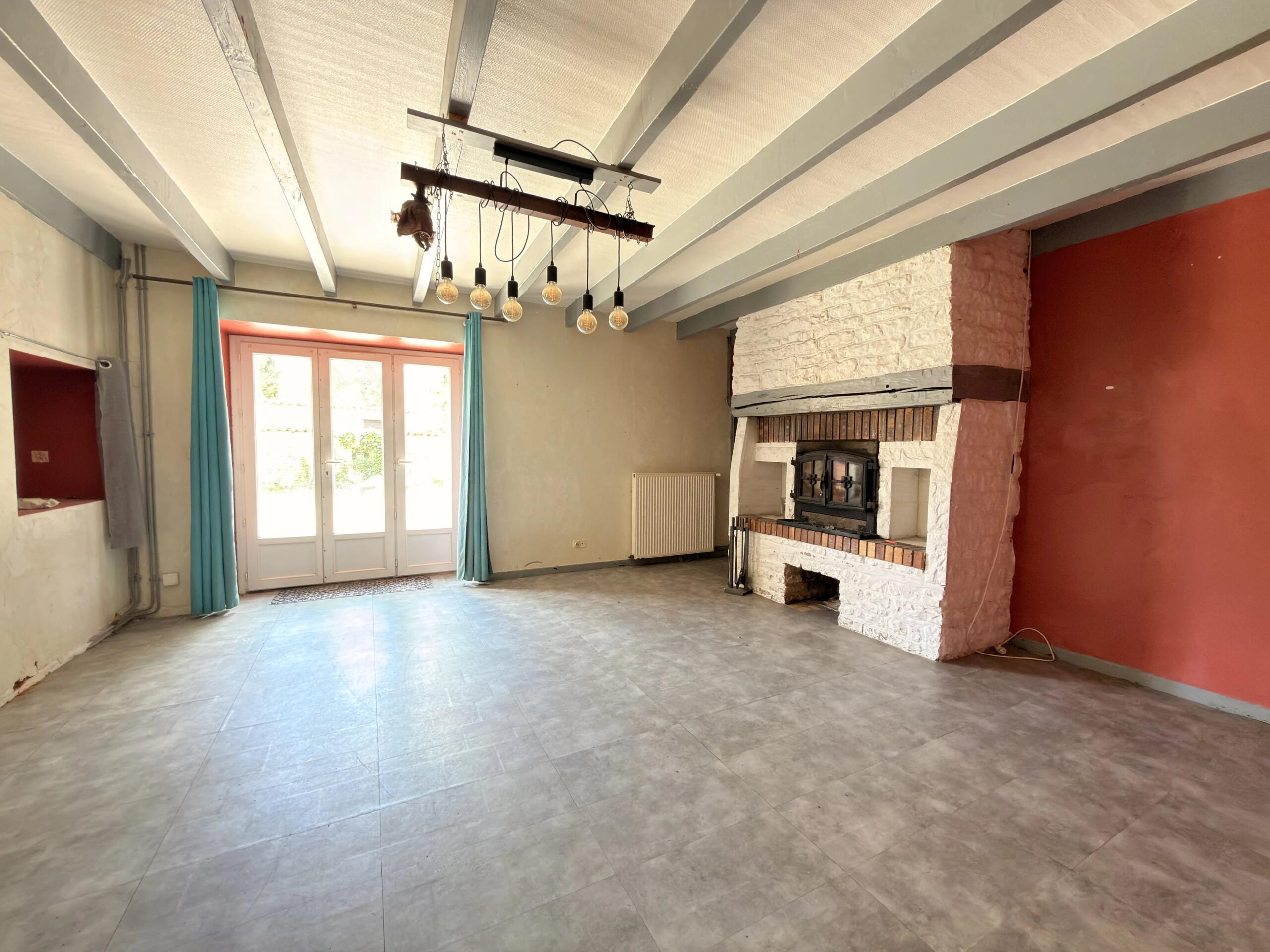Charming Village House with Barn, Garden and Outbuildings – Close to Ruffec, Poitou-Charentes – France – BVI85682