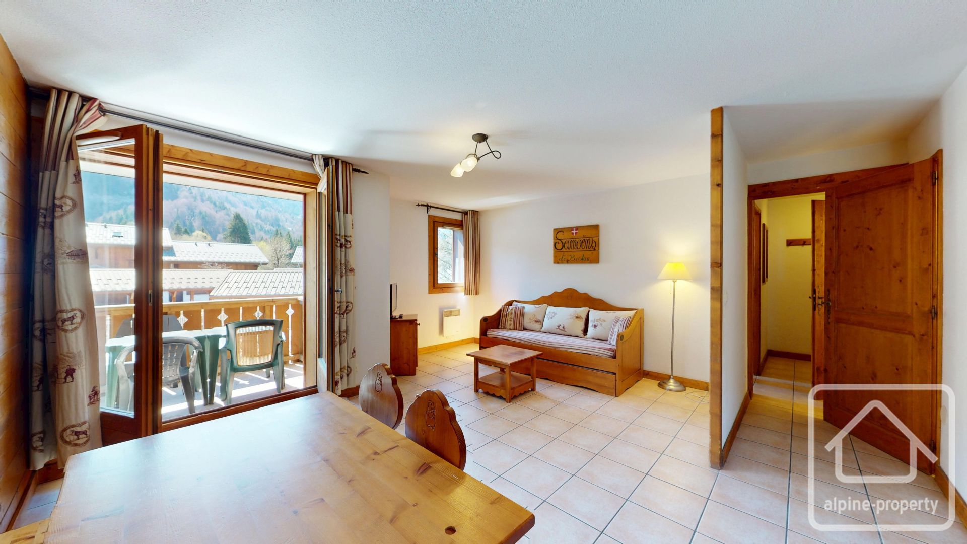 Fully Furnished 1-bed Apartment, 43.49m2, A Short Walk From Samoëns Centre. Ready To Use Straightaway. – PERTUET