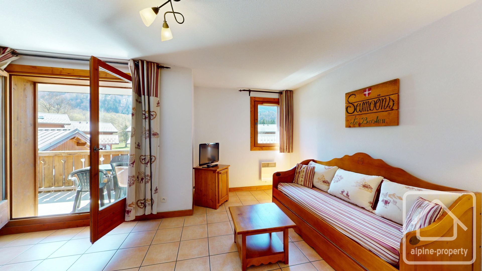Fully Furnished 1-bed Apartment, 43.49m2, A Short Walk From Samoëns Centre. Ready To Use Straightaway. – PERTUET