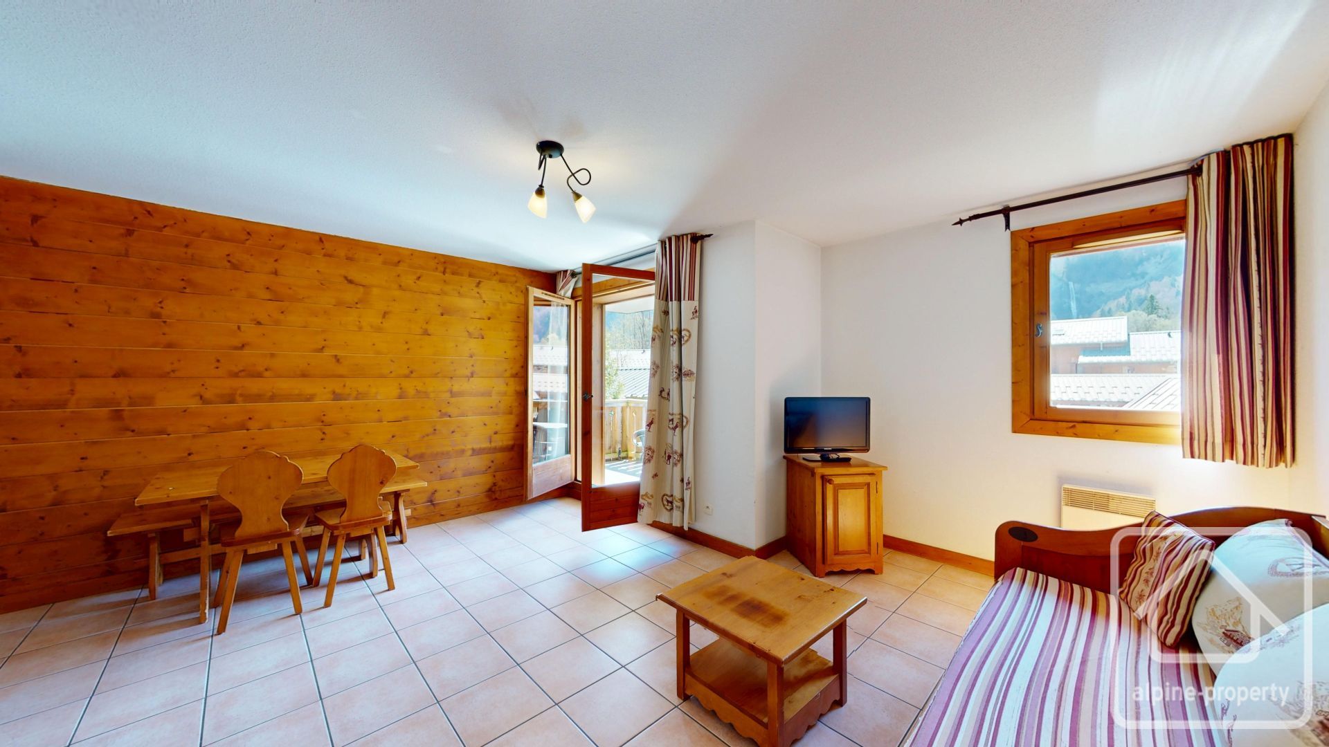 Fully Furnished 1-bed Apartment, 43.49m2, A Short Walk From Samoëns Centre. Ready To Use Straightaway. – PERTUET