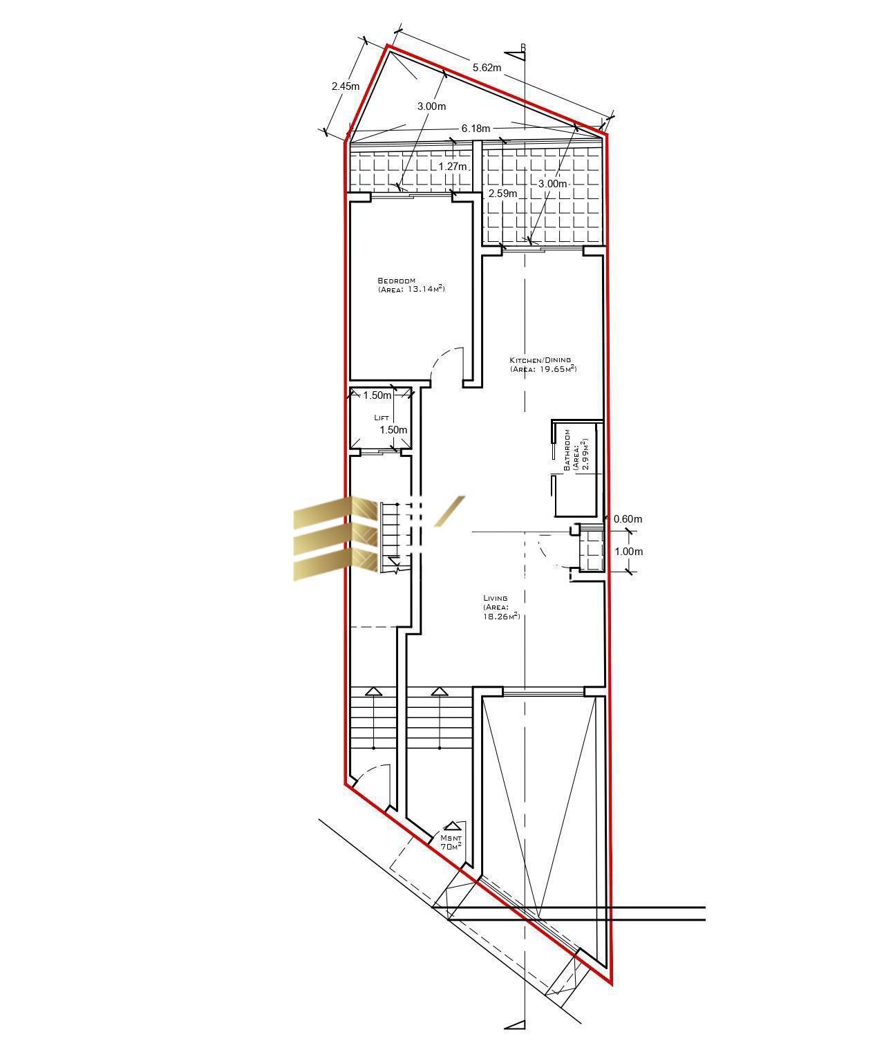 2 bedroom Apartment in Qormi, Malta – 68246