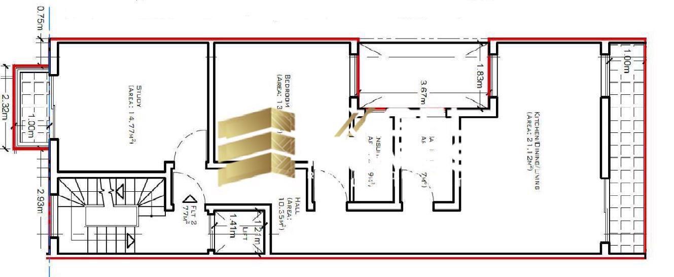 2 bedroom Apartment in Birkirkara, Malta – 68224