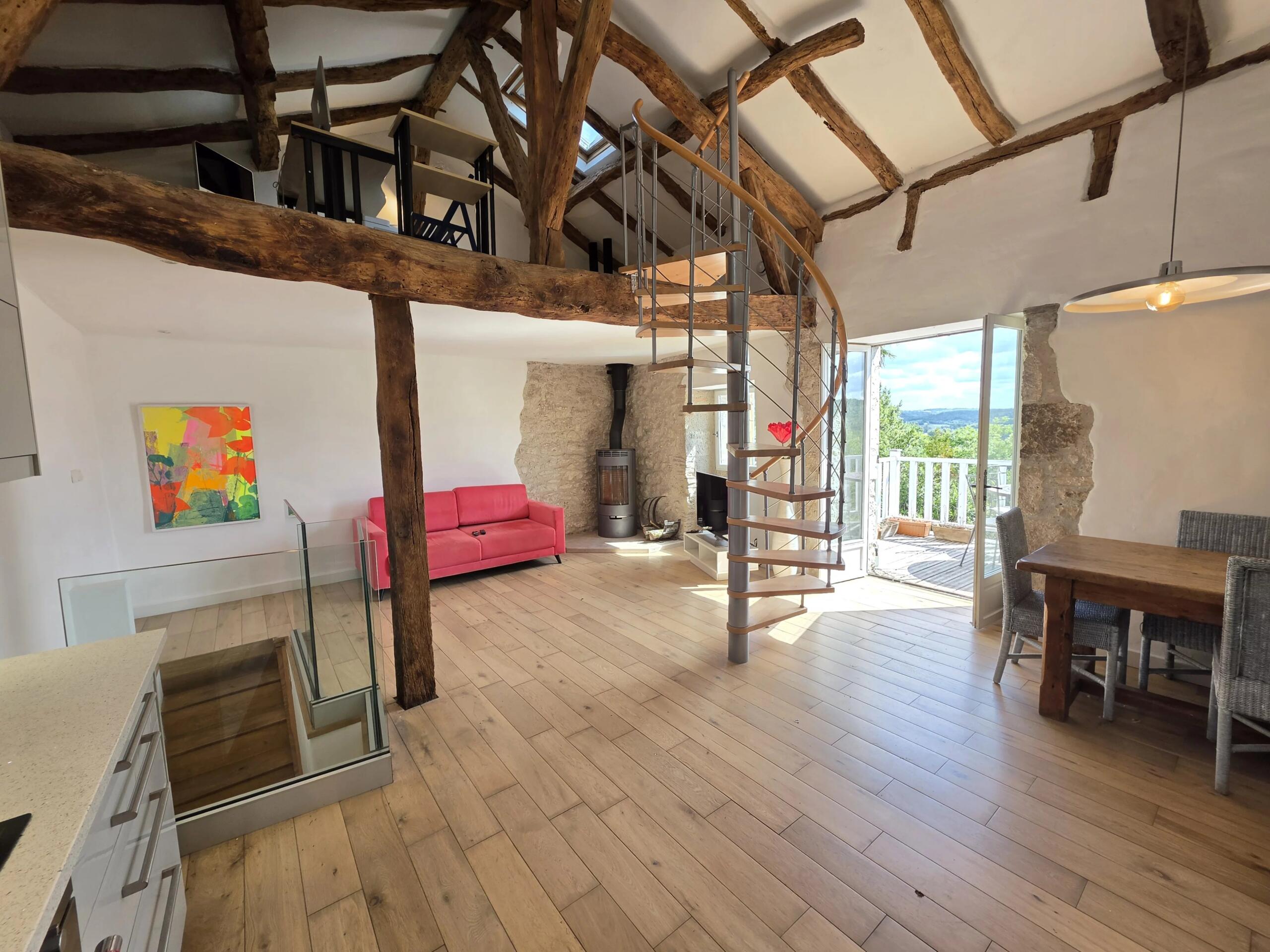Charming Renovated Stone House with Garden and Outbuilding in Roquecor, SW France, Midi-Pyrénées – France – BVI85735