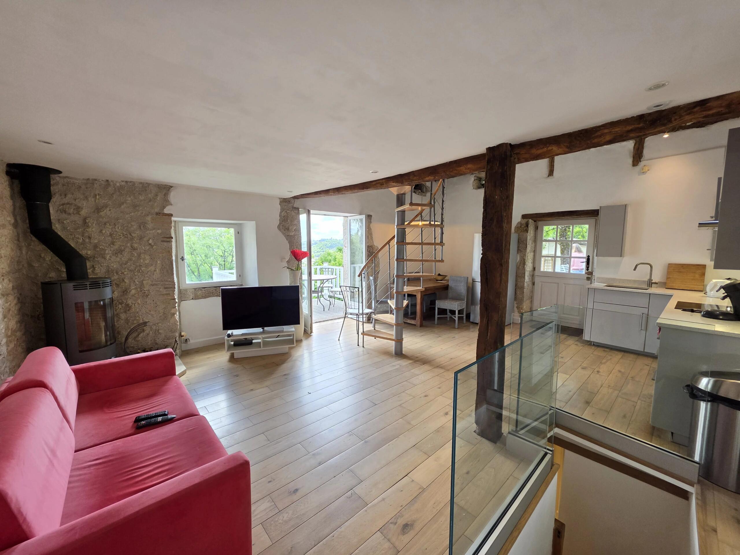 Charming Renovated Stone House with Garden and Outbuilding in Roquecor, SW France, Midi-Pyrénées – France – BVI85735