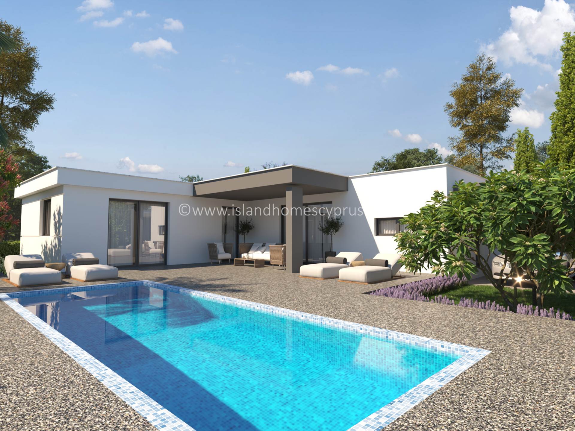 3 bedroom Bungalow in Xylofagou, Larnaca, Cyprus – OcX110dp