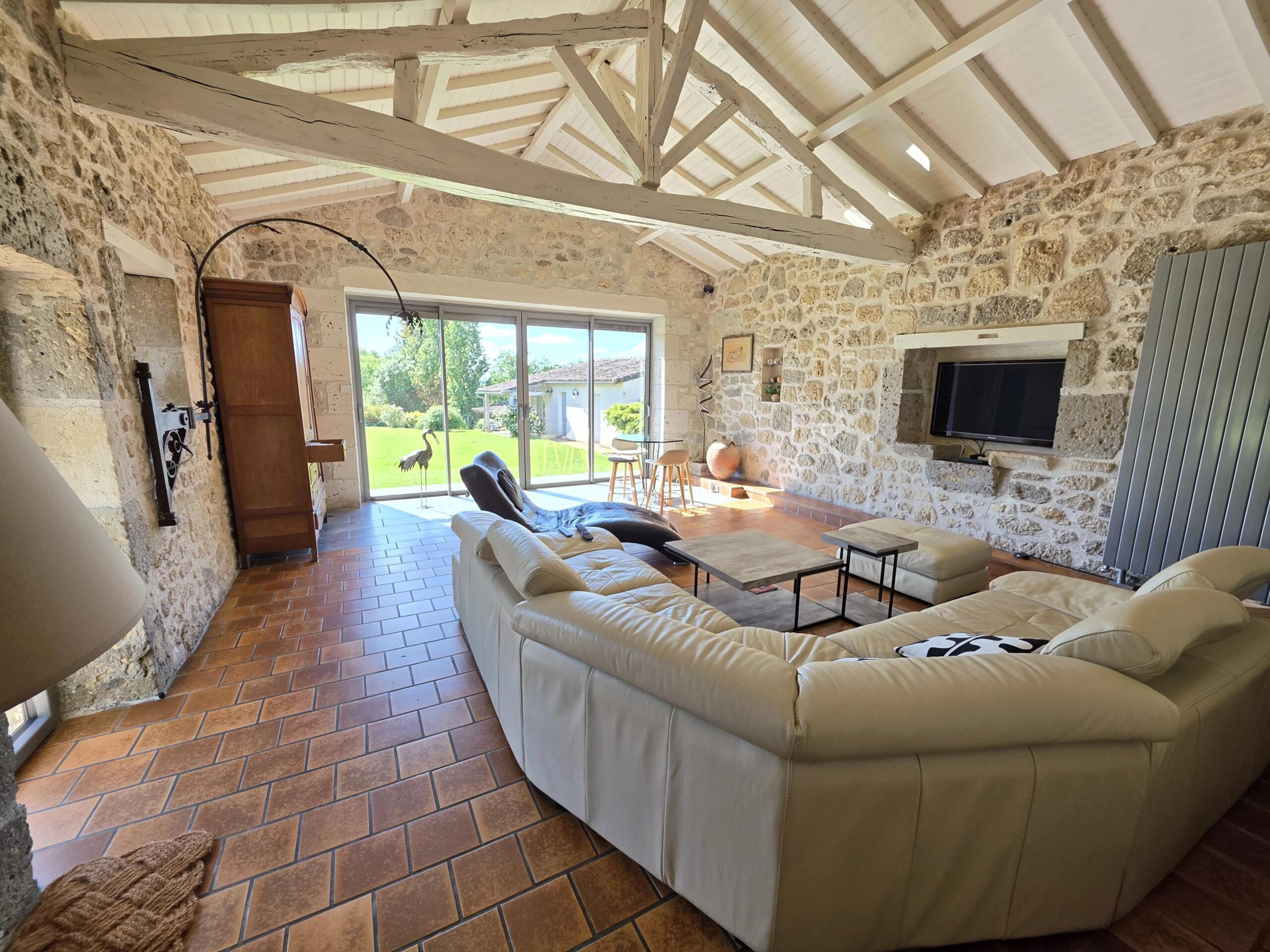Renovated Stone Property with Pool, Outbuildings, Woodland and Pond – Between Agen and Nérac,  SW France, Aquitaine – France – BVI74518