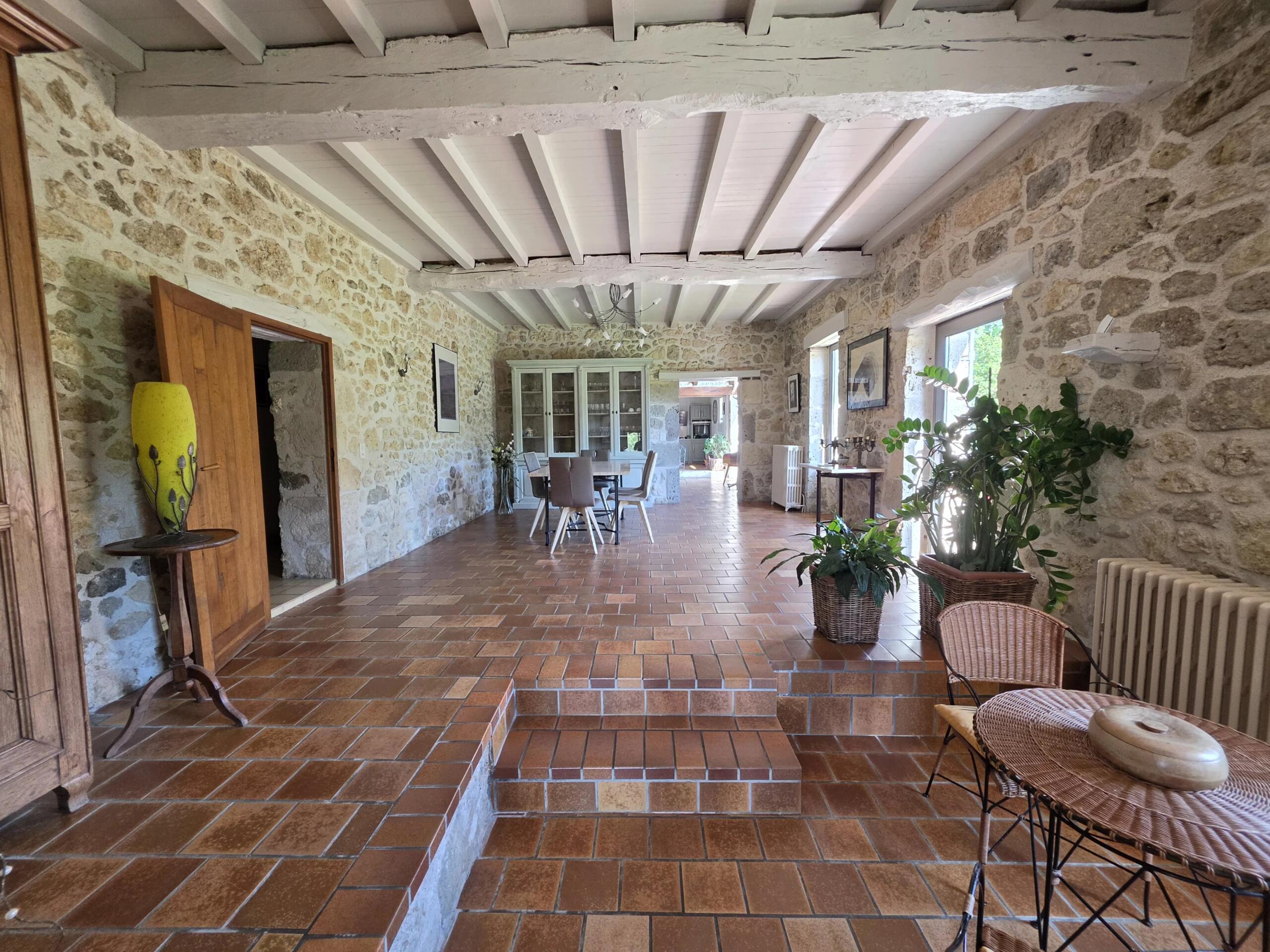 Renovated Stone Property with Pool, Outbuildings, Woodland and Pond – Between Agen and Nérac,  SW France, Aquitaine – France – BVI74518