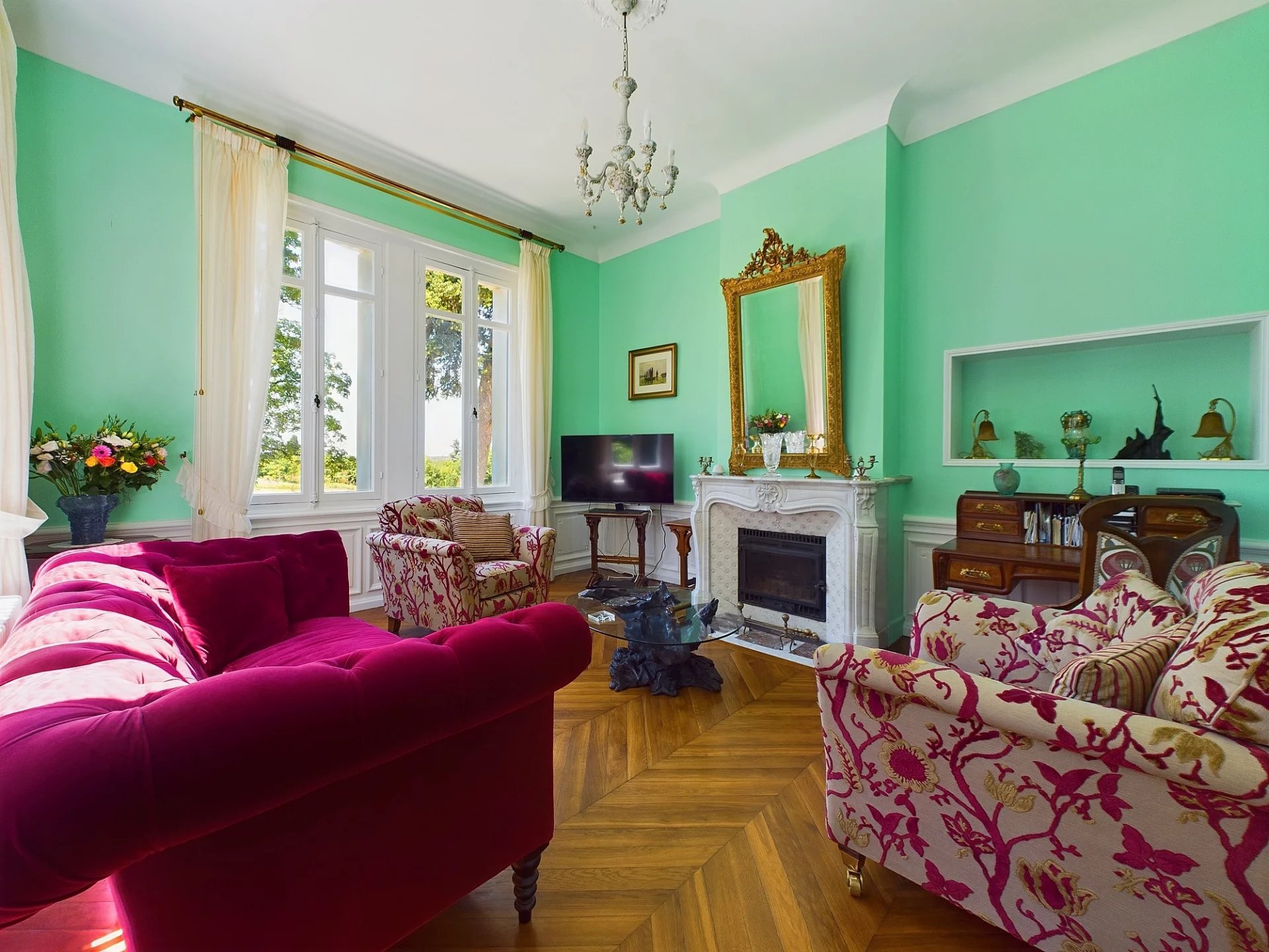 Stunning Art Nouveau property with guest cottage close to Agen, Aquitaine – France – BVI75171