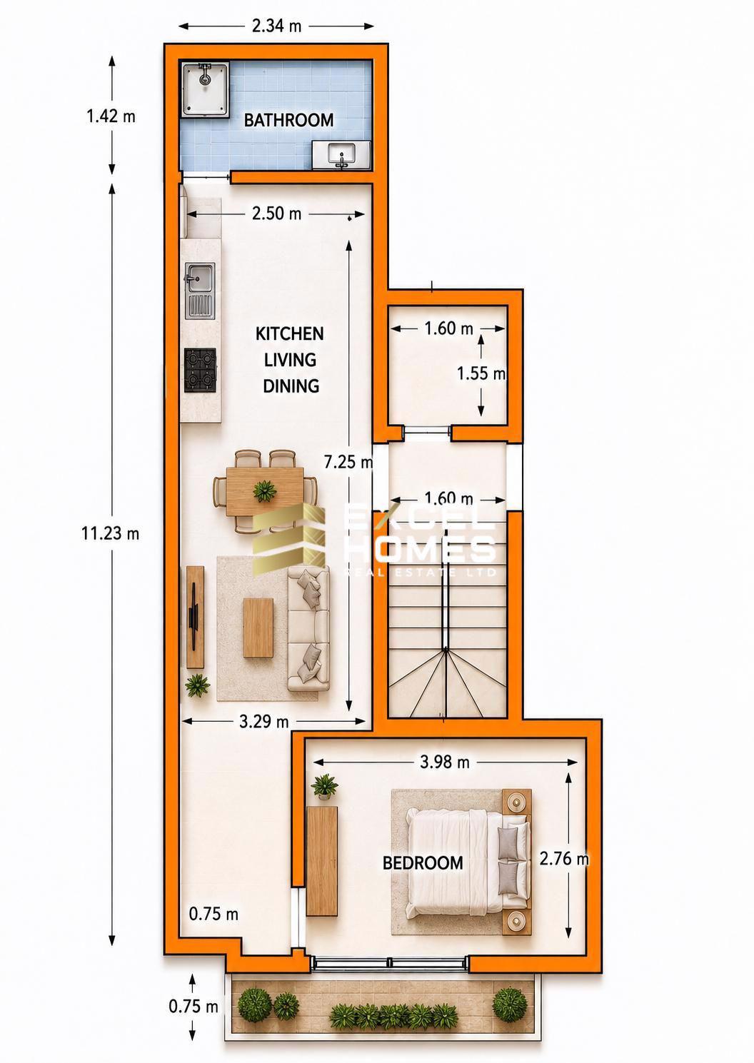 1 bedroom Apartment in Birkirkara, Malta – 68232