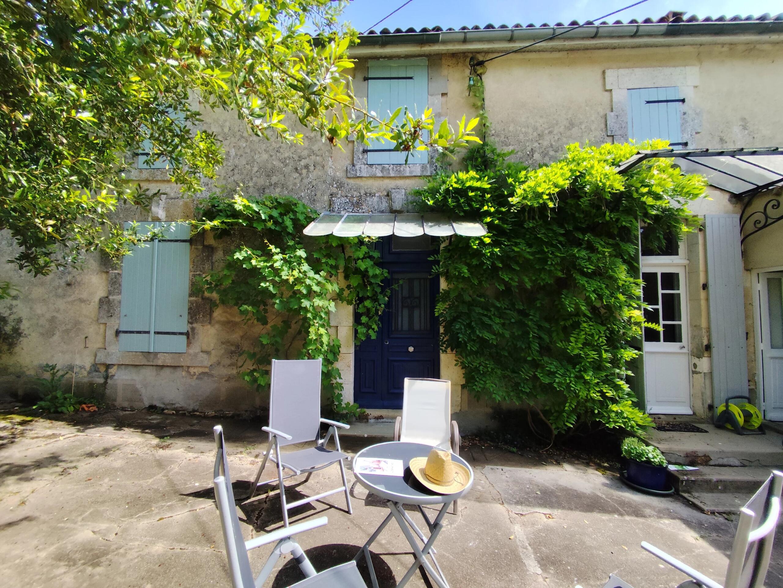 Elegant Belle Époque 4 Bedroom Village House with Garden, Barns & Exceptional Potential, Poitou-Charentes – France – BVI76144