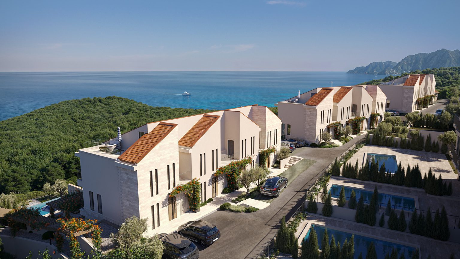 1 bedroom Apartments in Sveti Stefan, Budva Municipality, Montenegro – MREYU-2