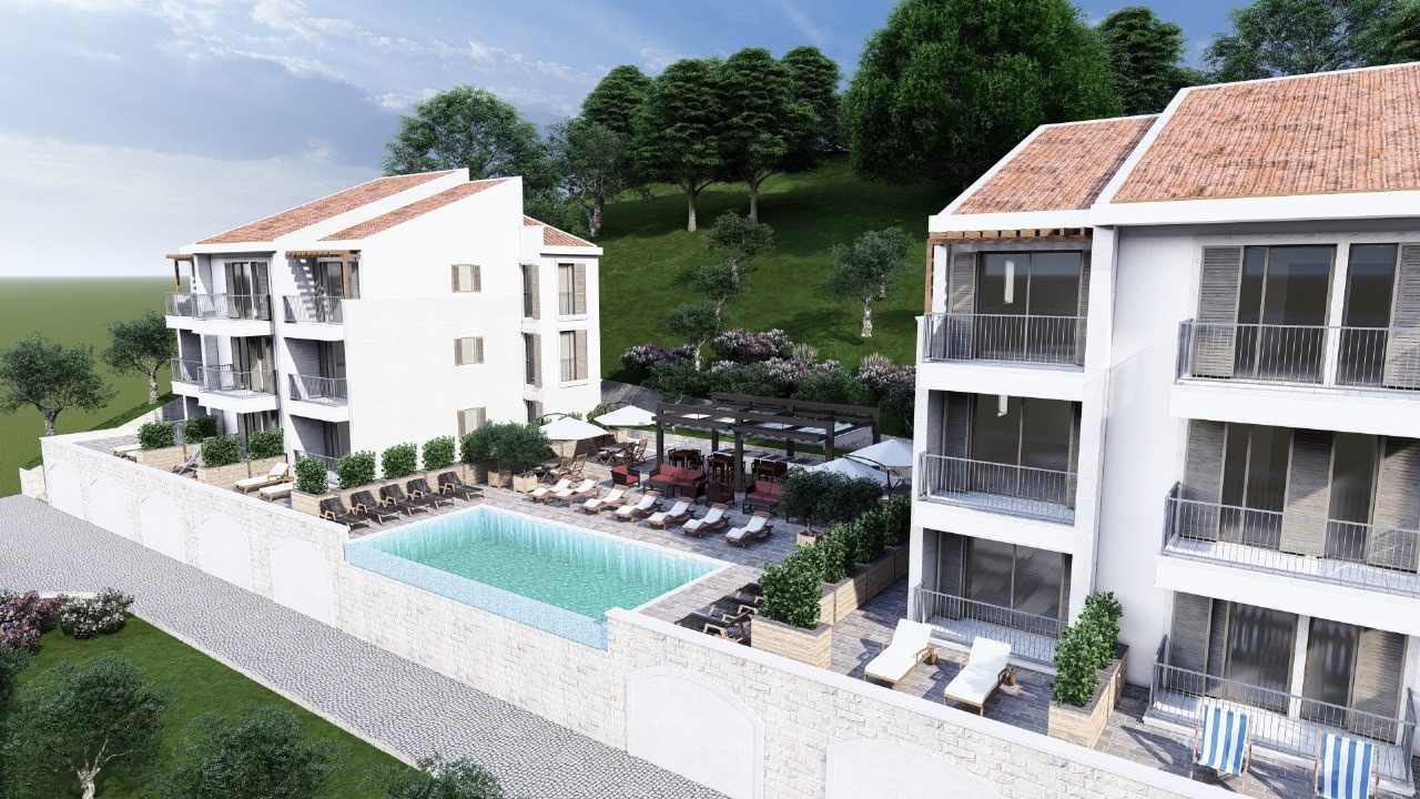 1 bedroom Apartments in Sveti Stefan, Budva Municipality, Montenegro – MREYU-2