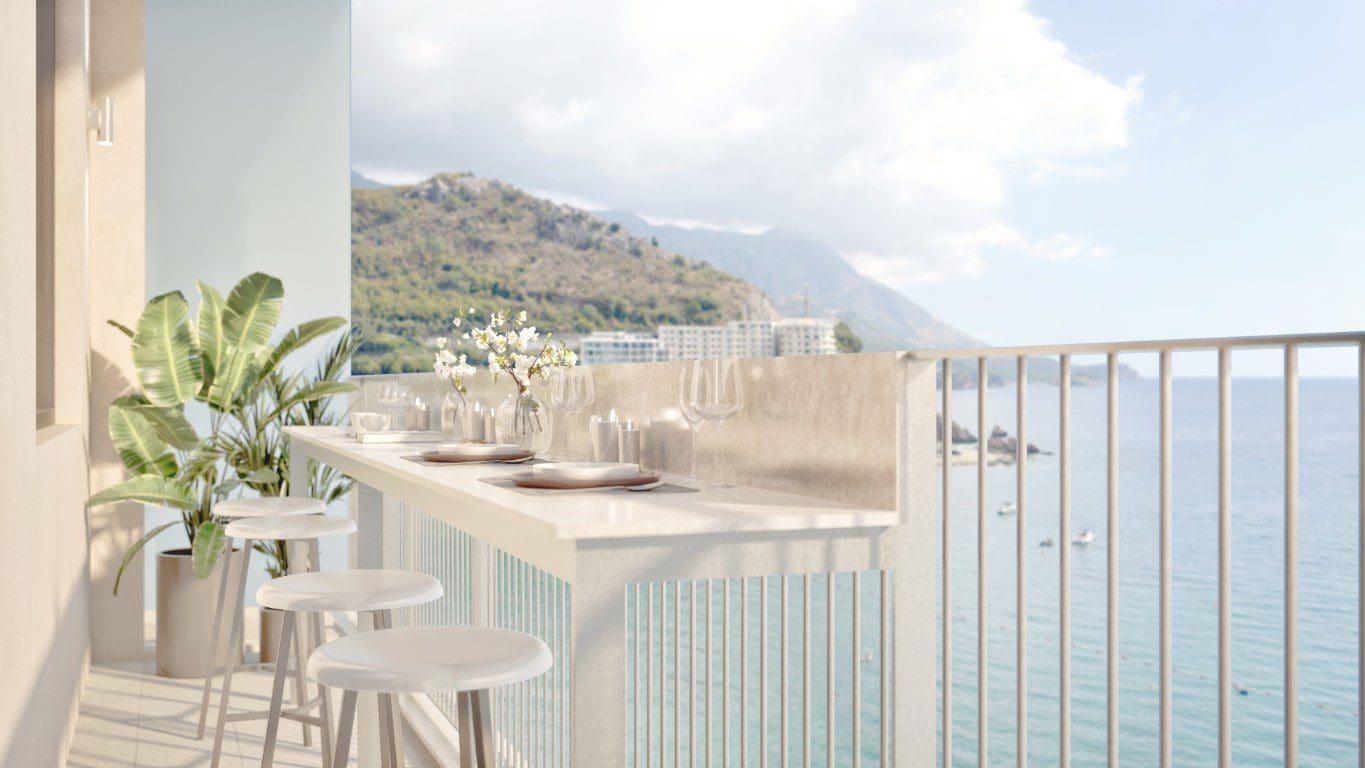 1 bedroom Apartments in Budva, Budva Municipality, Montenegro – MREME01