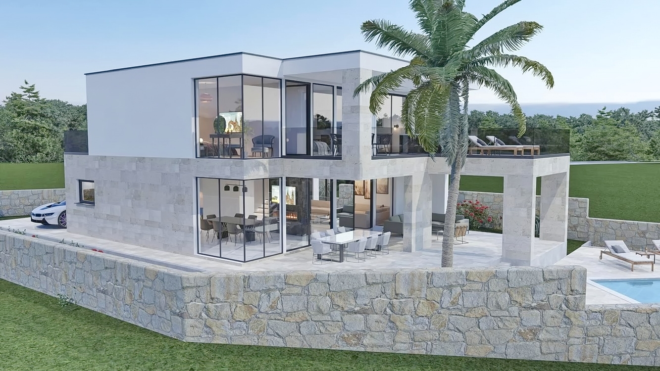 3 bedroom villa in Krk, Croatia – 103683